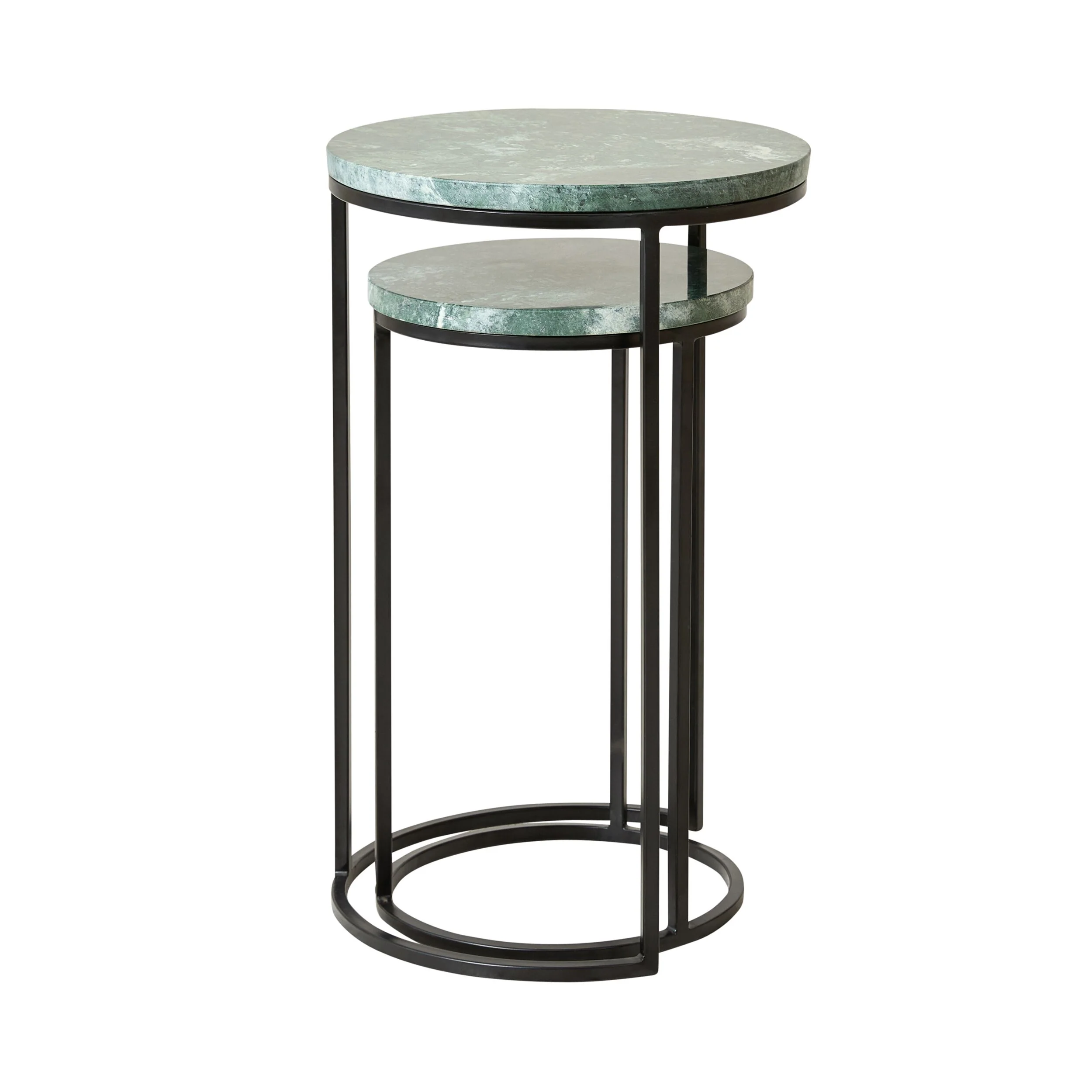 Avoca Side Table Green Marble - Image 2