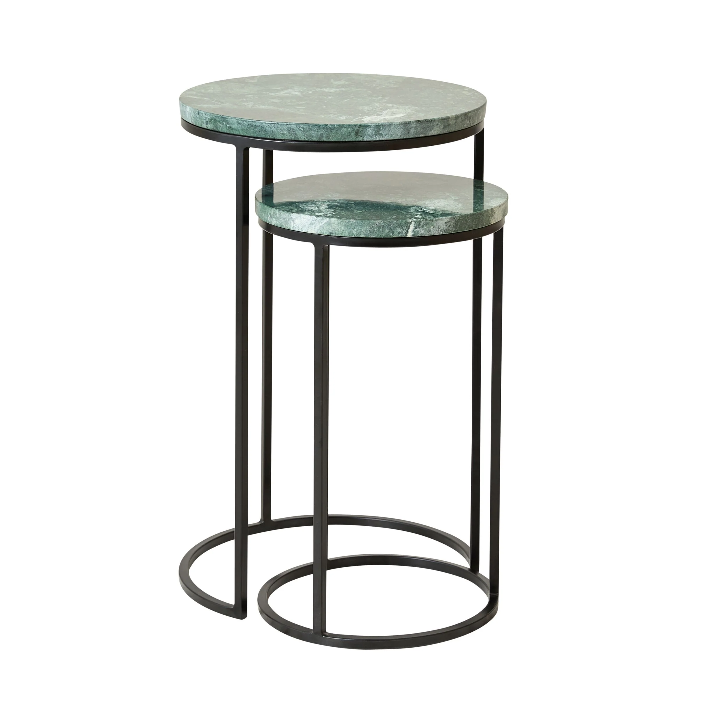 Avoca Side Table Green Marble - Image 3