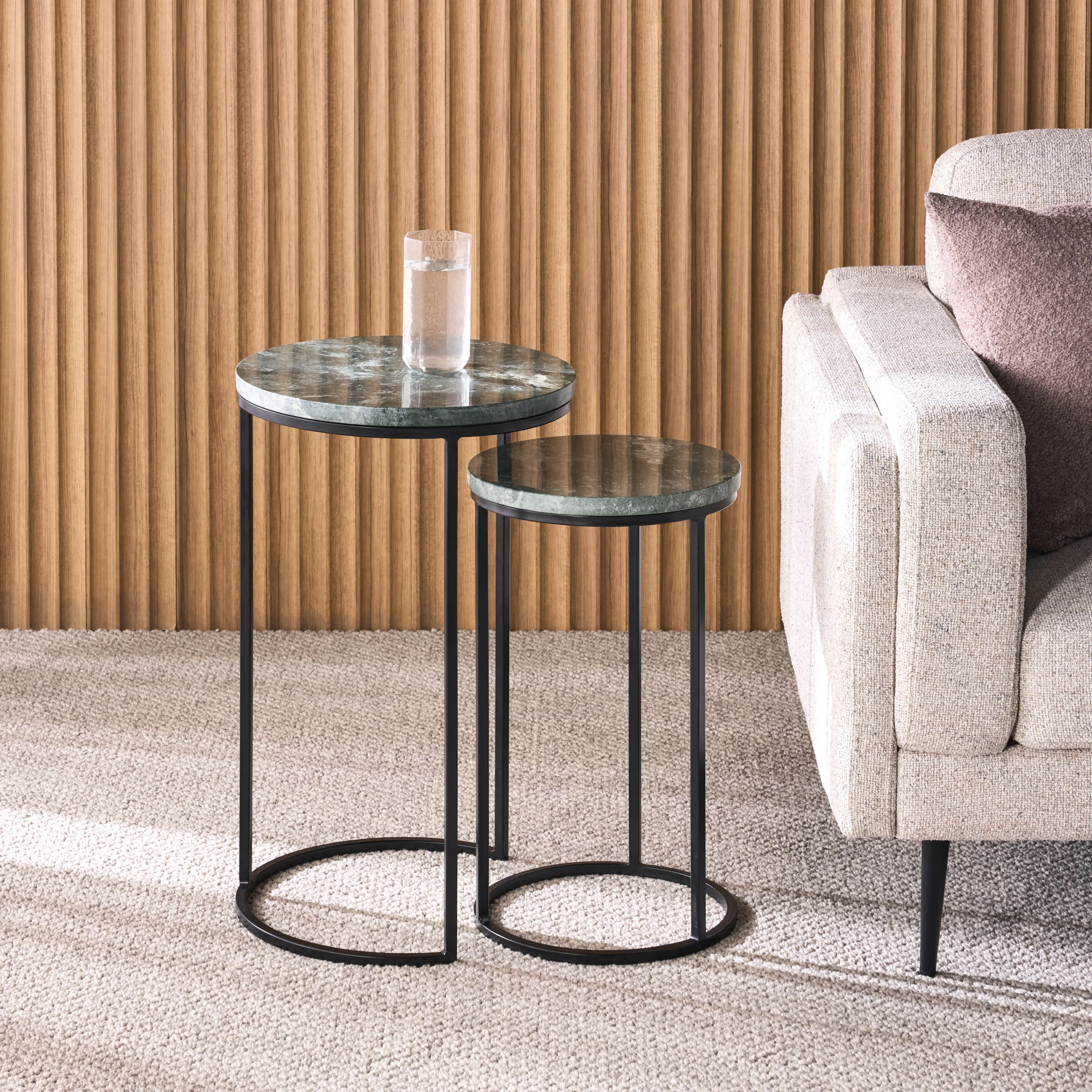 Avoca Side Table Green Marble - Image 9
