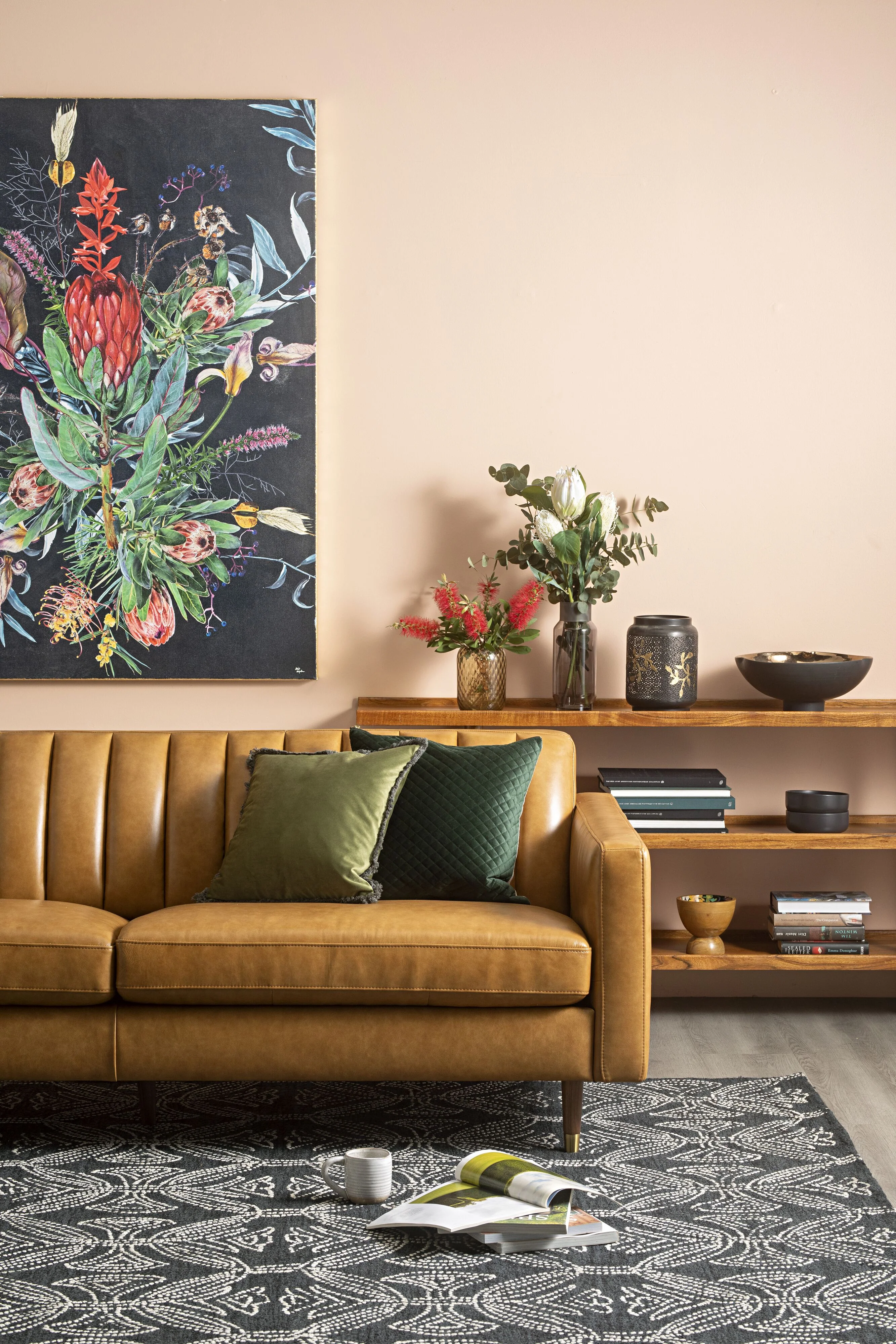 Azzedine Gold Metal Floor Lamp 166cm - Image 8