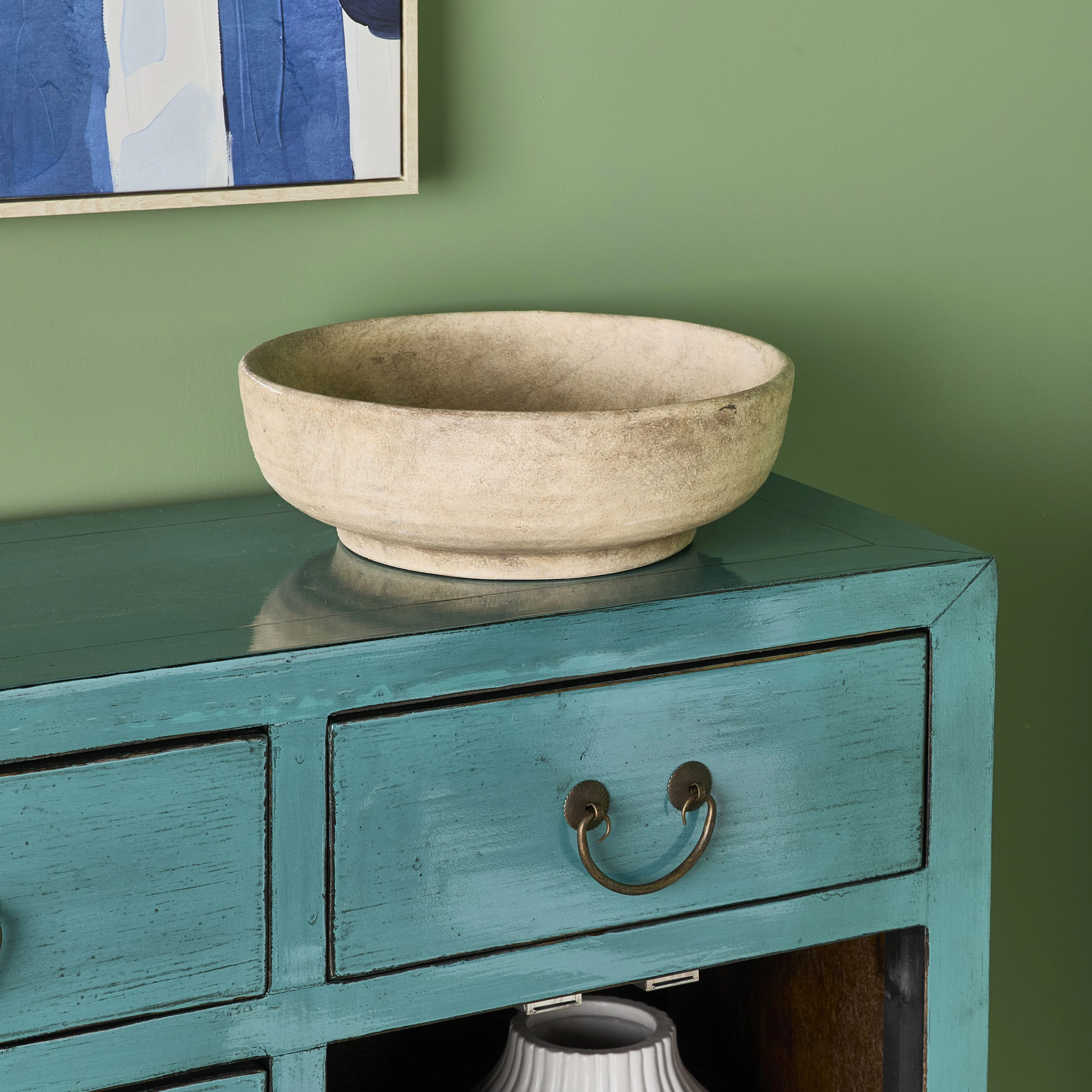 Azzura Ceramic Decorative Bowl - Image 4
