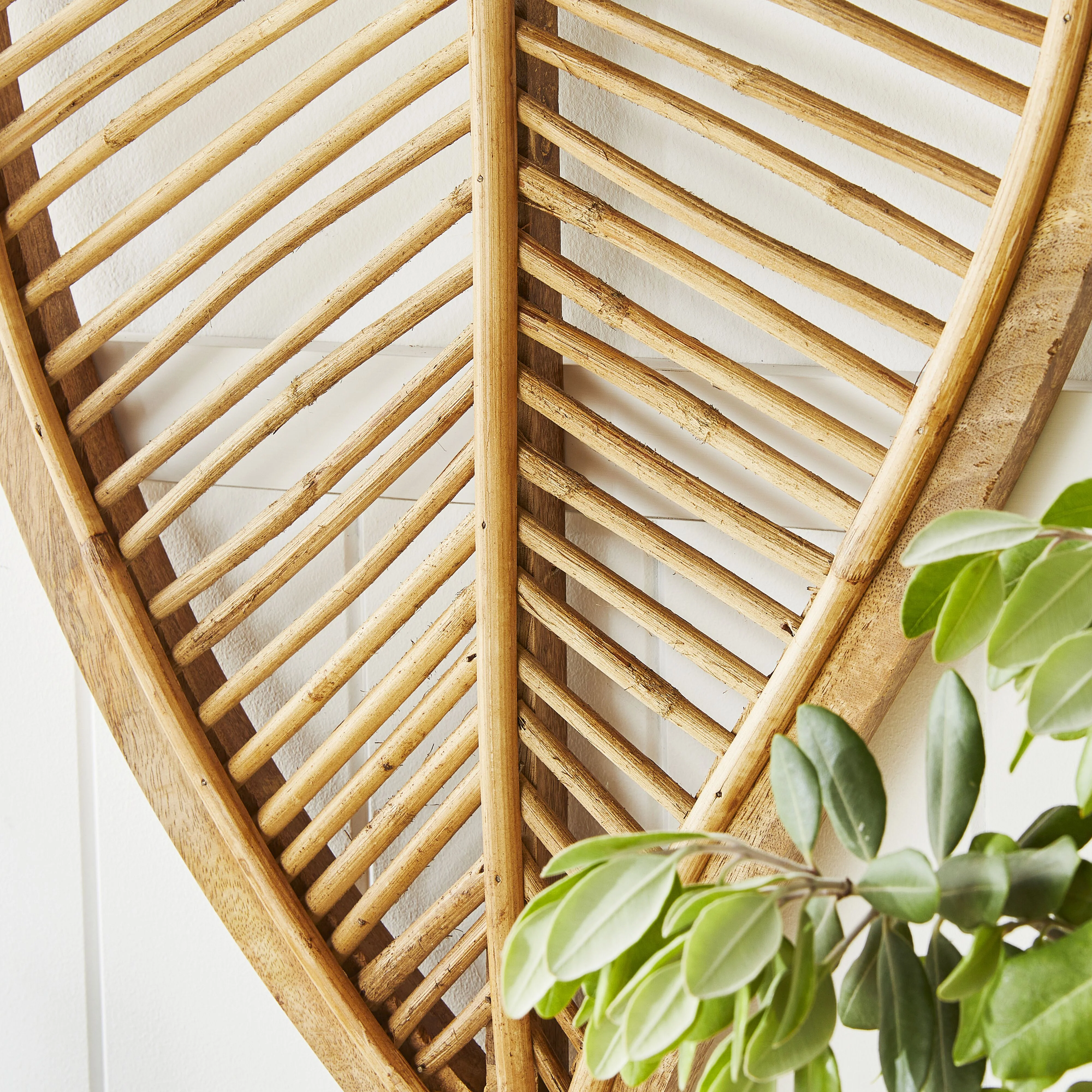 Bamboo Leaf Wall Hanging Small - Image 5