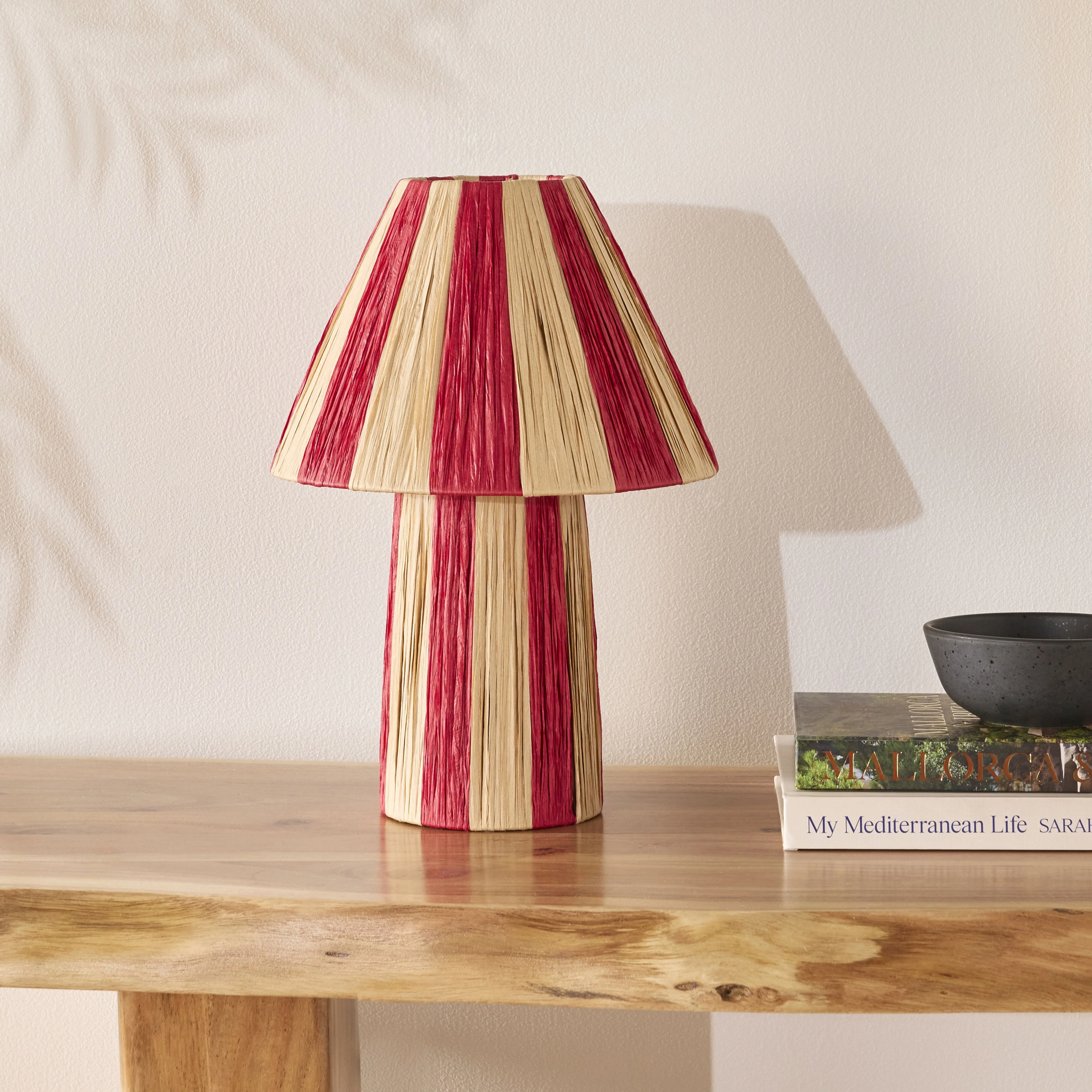 Banda Table Lamp Cherry 35cm - Image 6