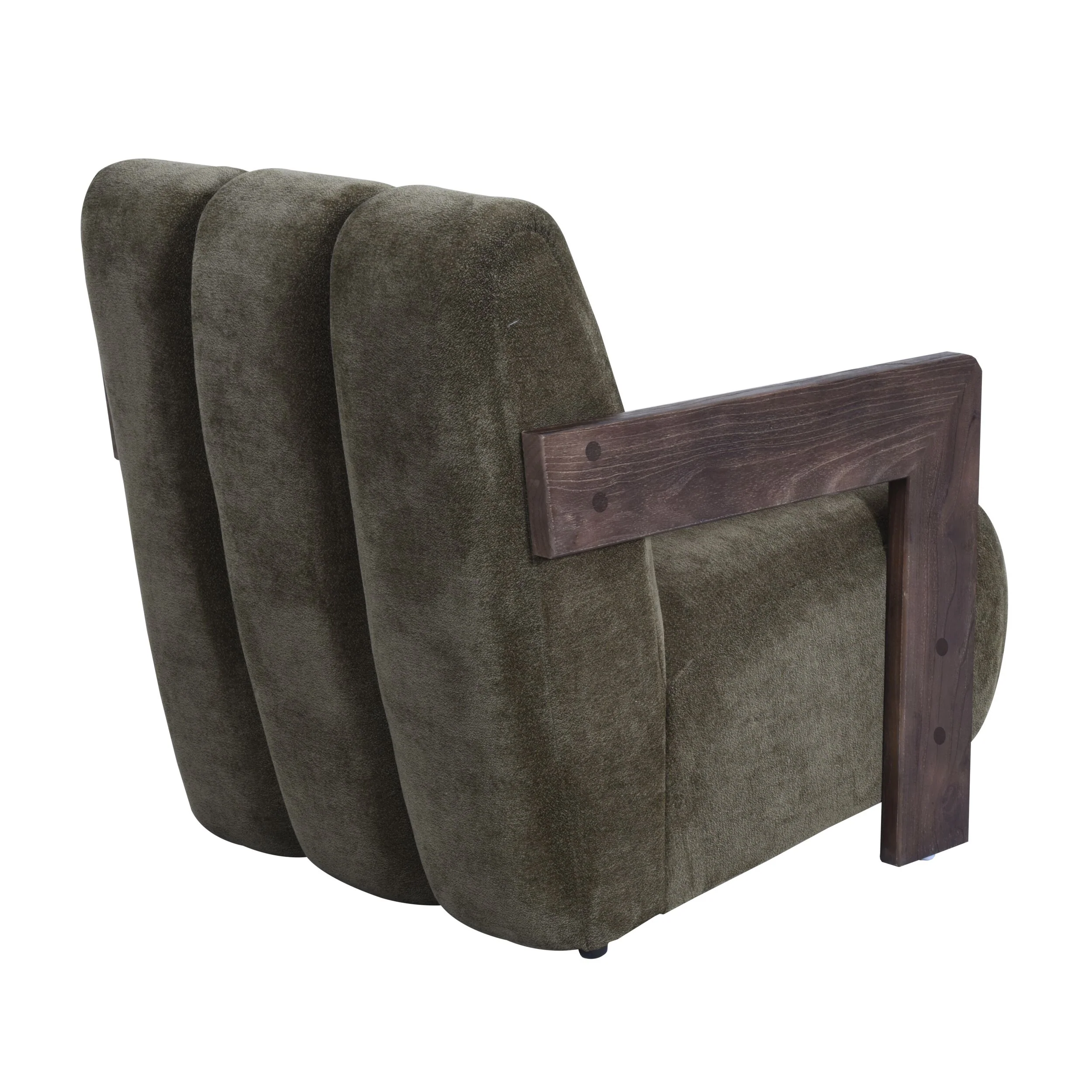 Banjo Occasional Chair Olive Hues - Image 4