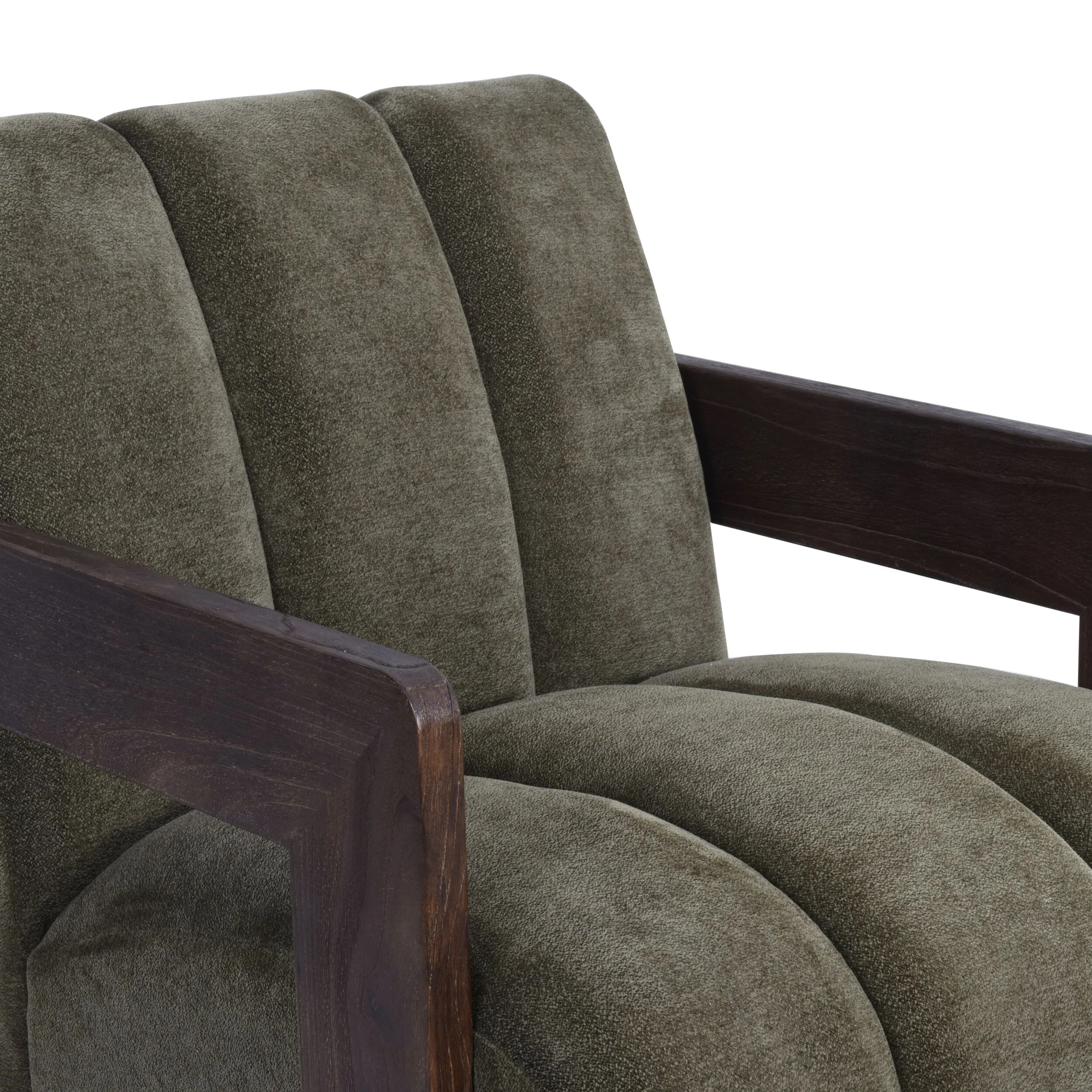 Banjo Occasional Chair Olive Hues - Image 6