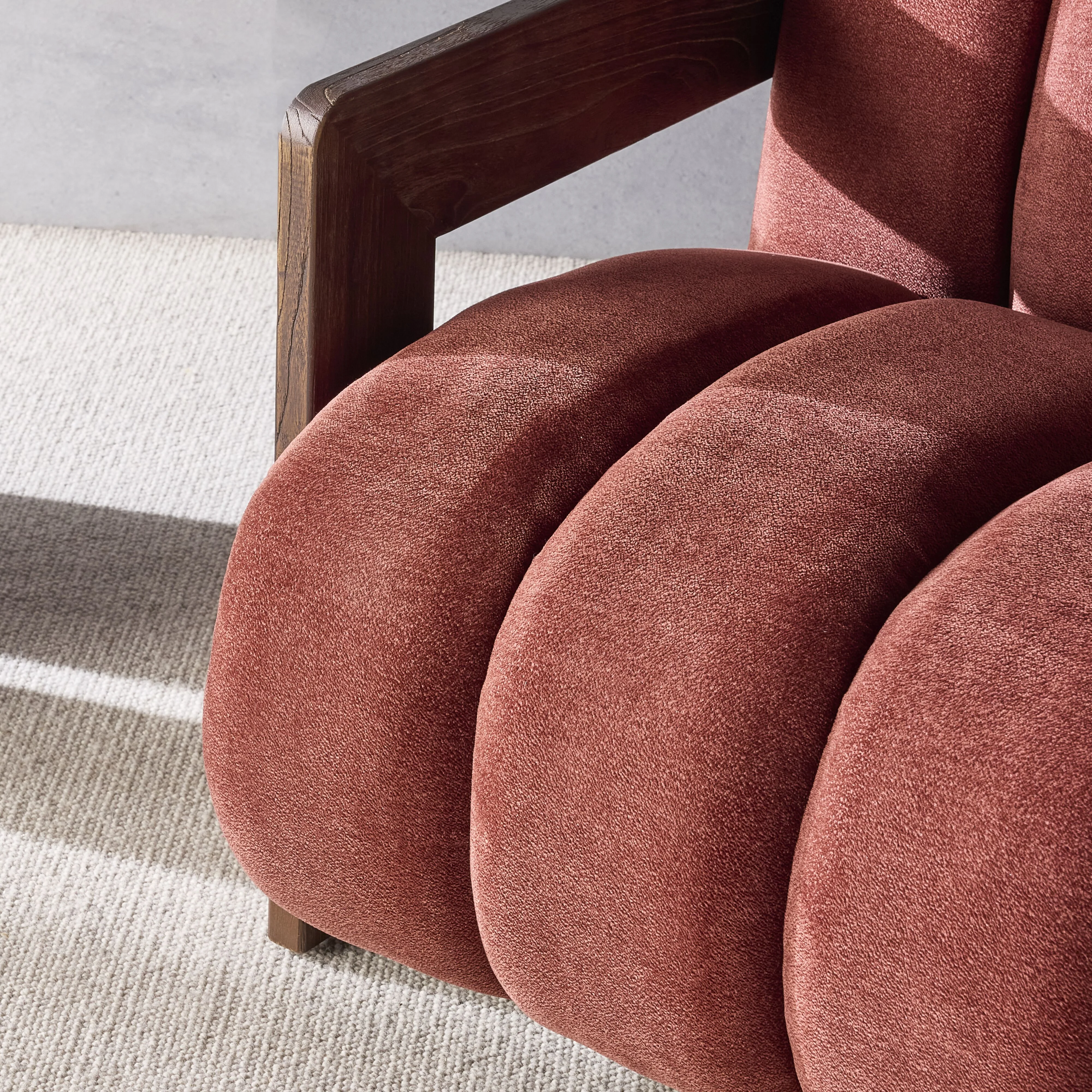 Banjo Occasional Chair Russet Hues - Image 9