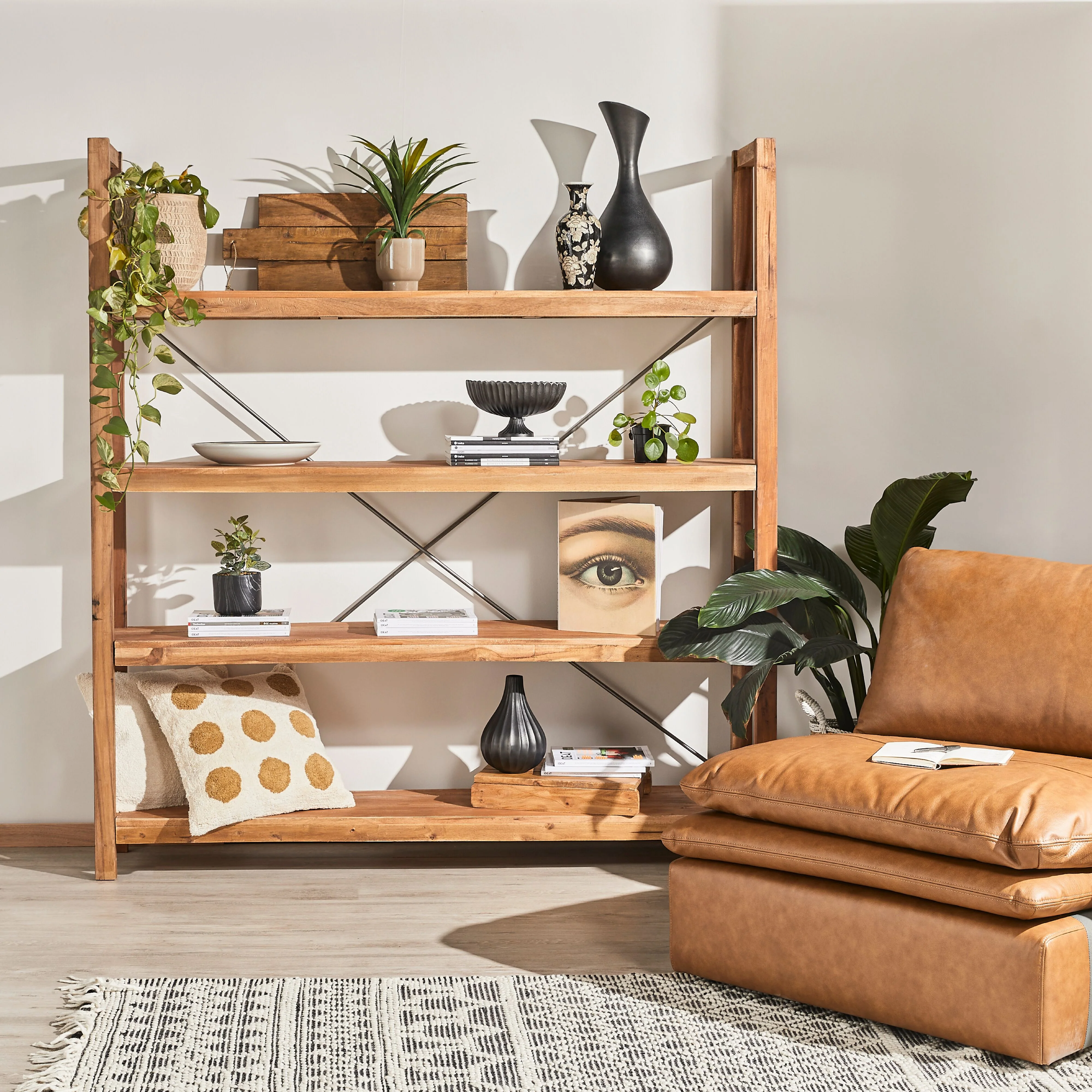 Barndo Reclaimed Bookcase Large - Image 7