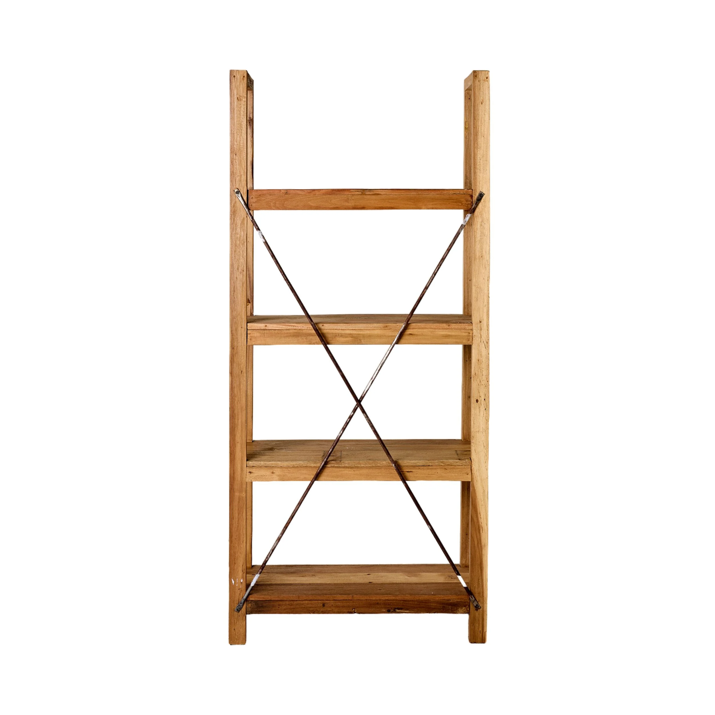 Barndo Reclaimed Bookcase 90 x 200 x 39cm - Image 5