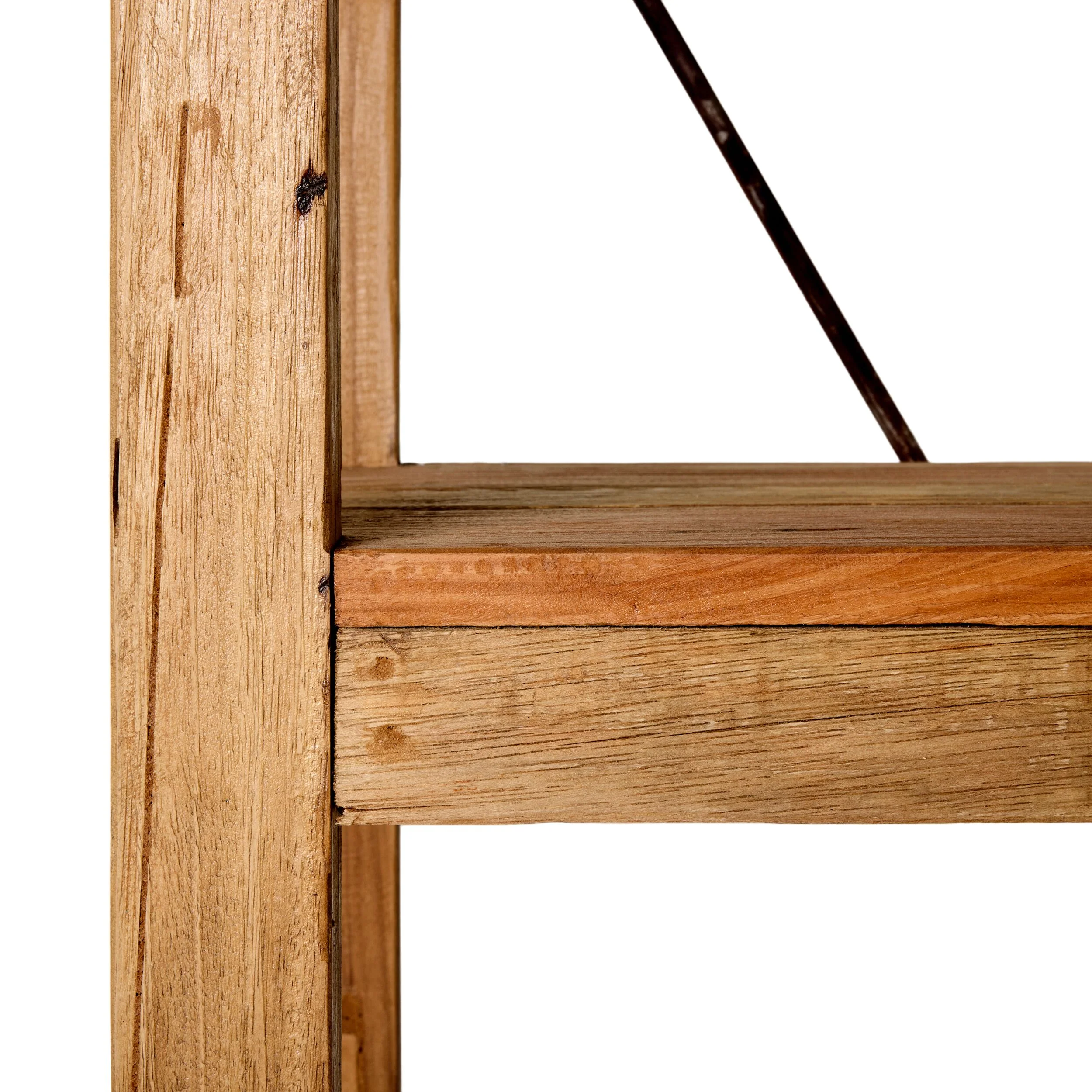 Barndo Reclaimed Bookcase 90 x 200 x 39cm - Image 6