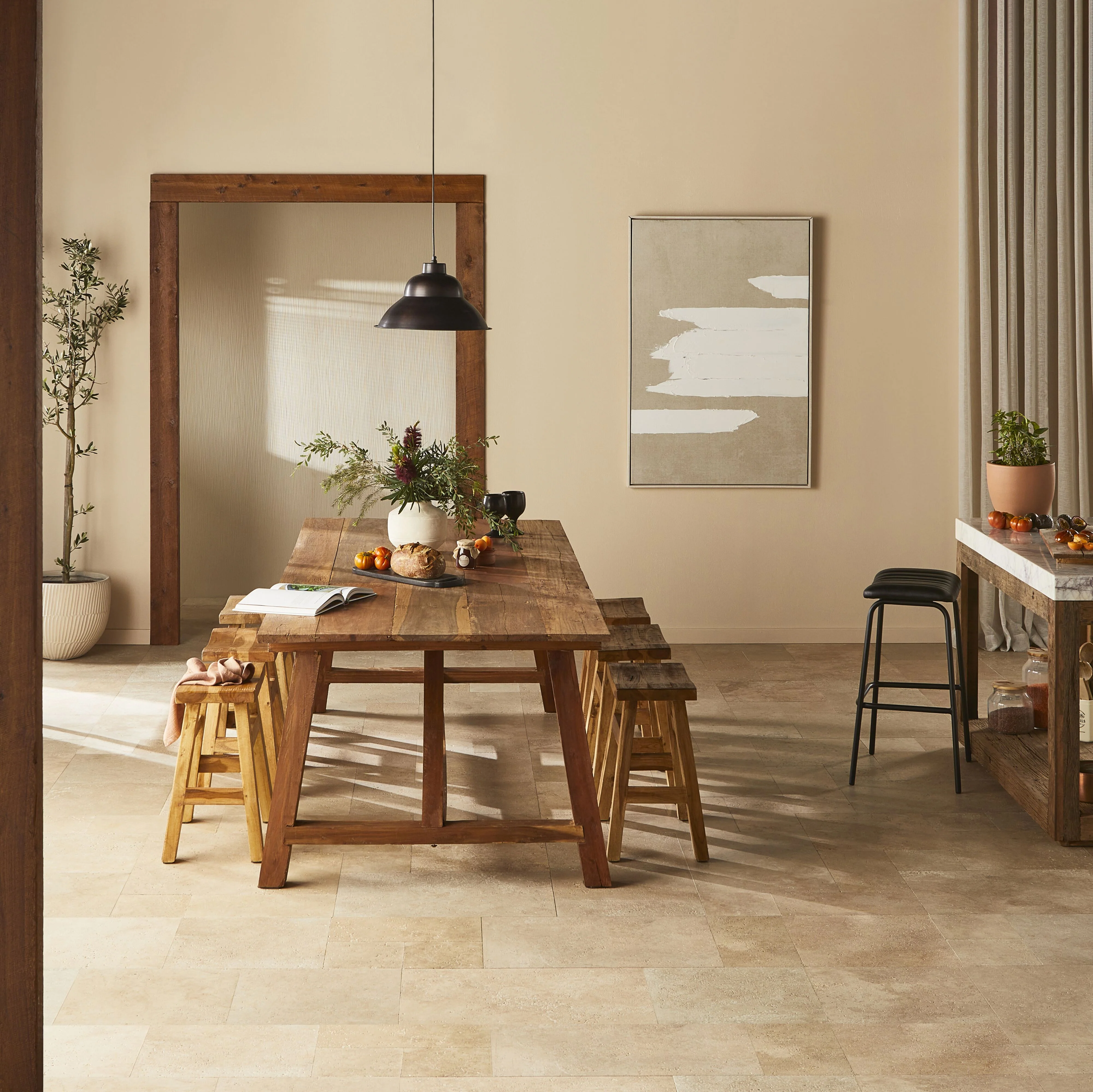 Barndo Reclaimed Dining Table 240x100cm - Image 11