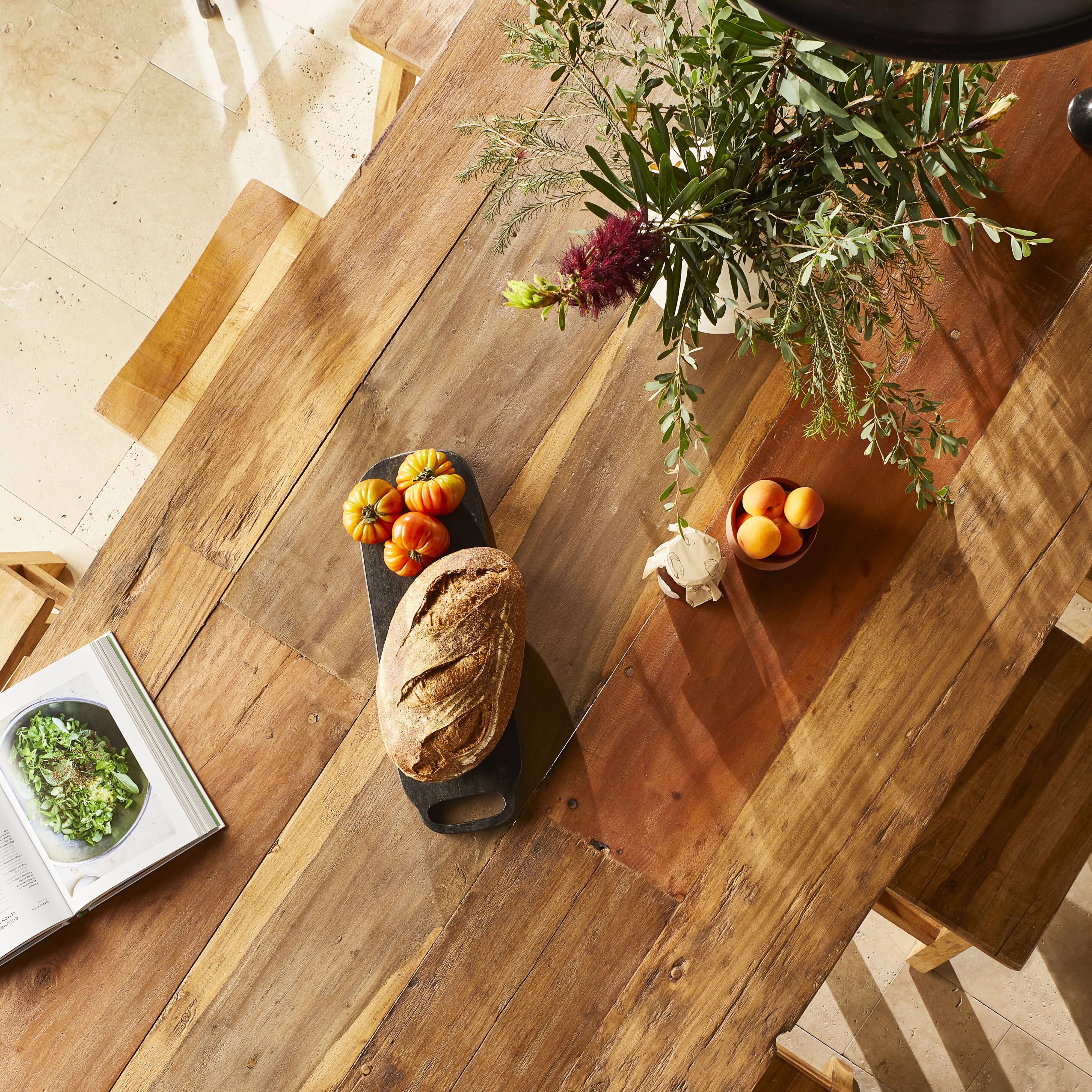 Barndo Reclaimed Dining Table 240x100cm - Image 12