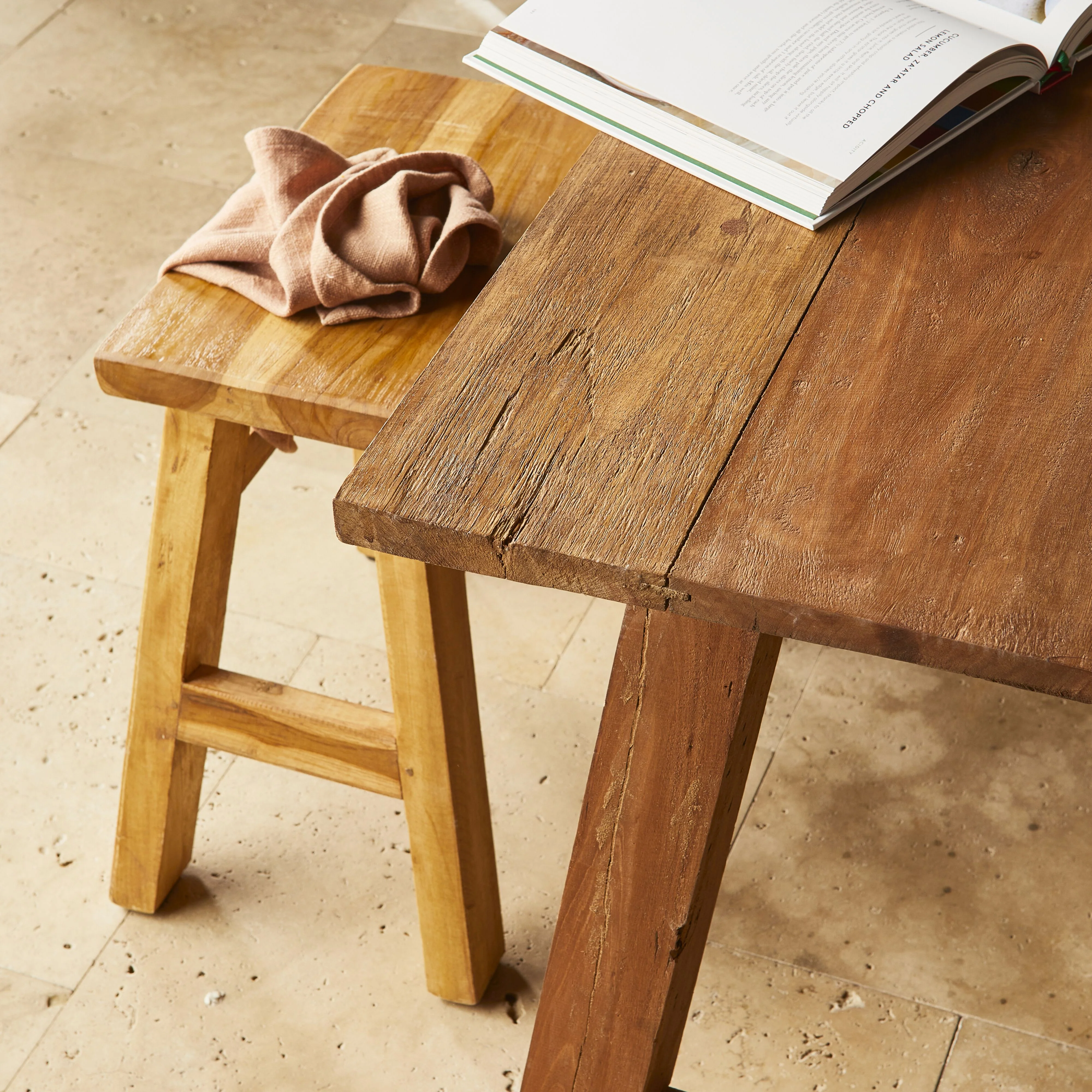 Barndo Reclaimed Dining Table 240x100cm - Image 13