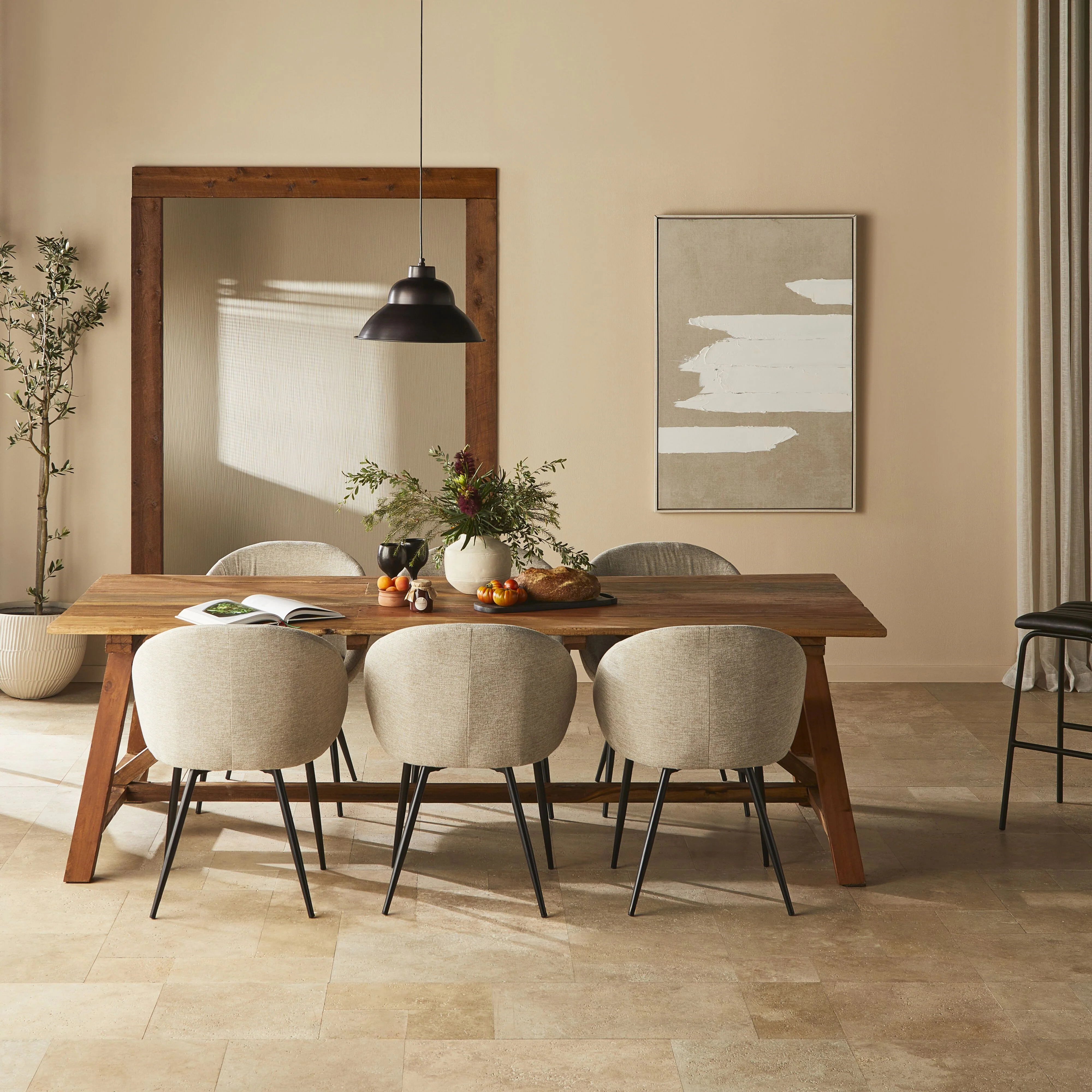 Barndo Reclaimed Dining Table 240x100cm - Image 9