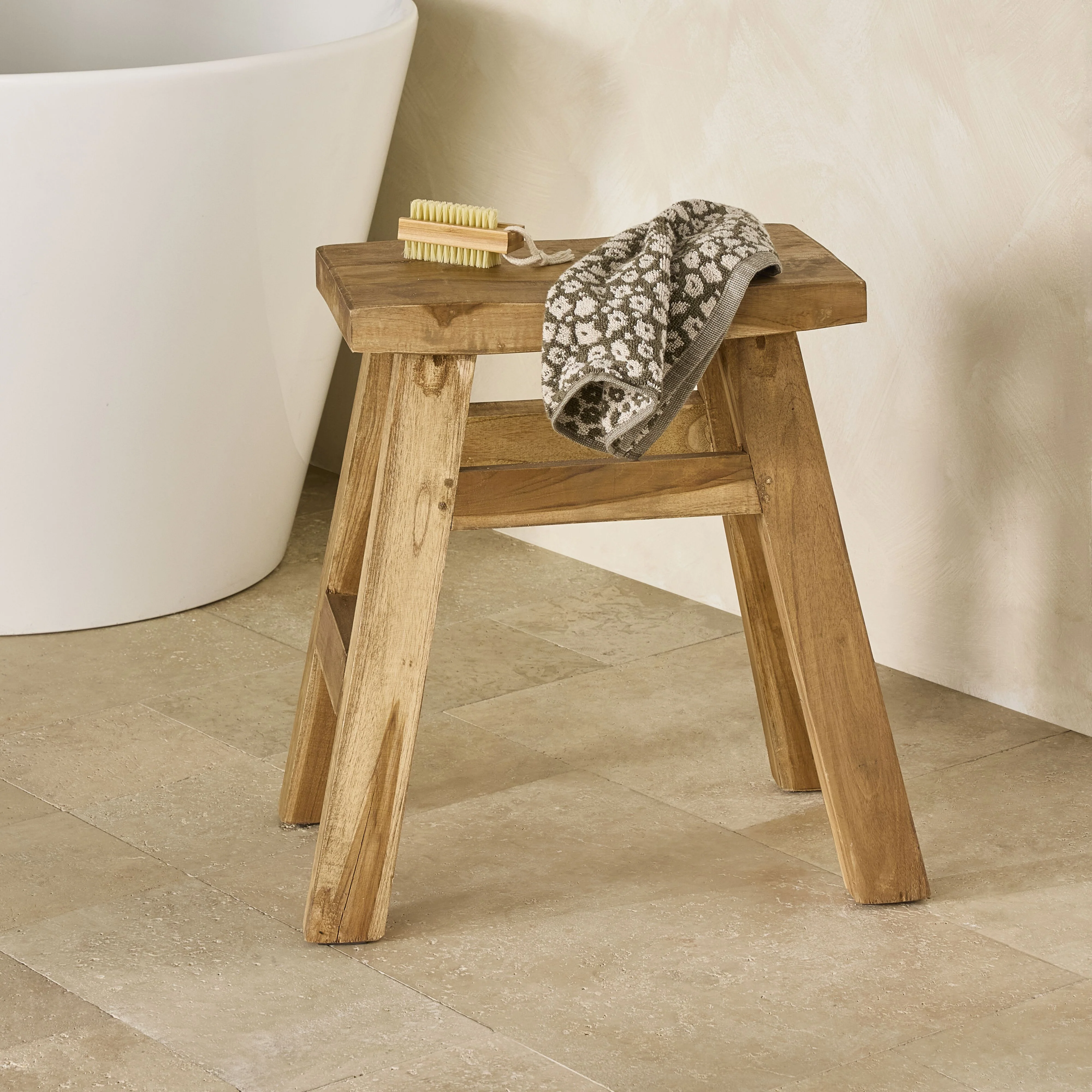 Barndo Reclaimed Low Stool - Image 10