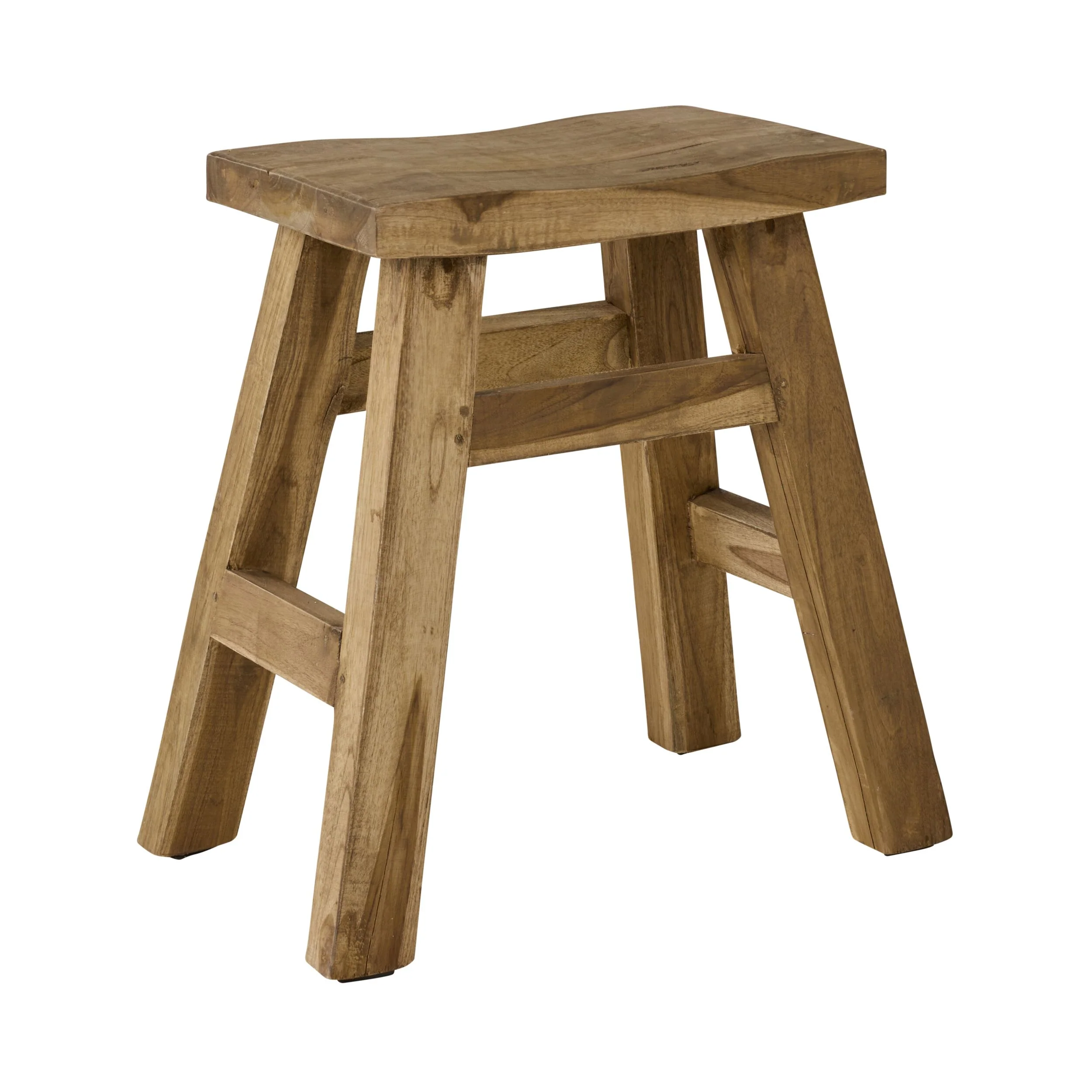 Barndo Reclaimed Low Stool - Image 2