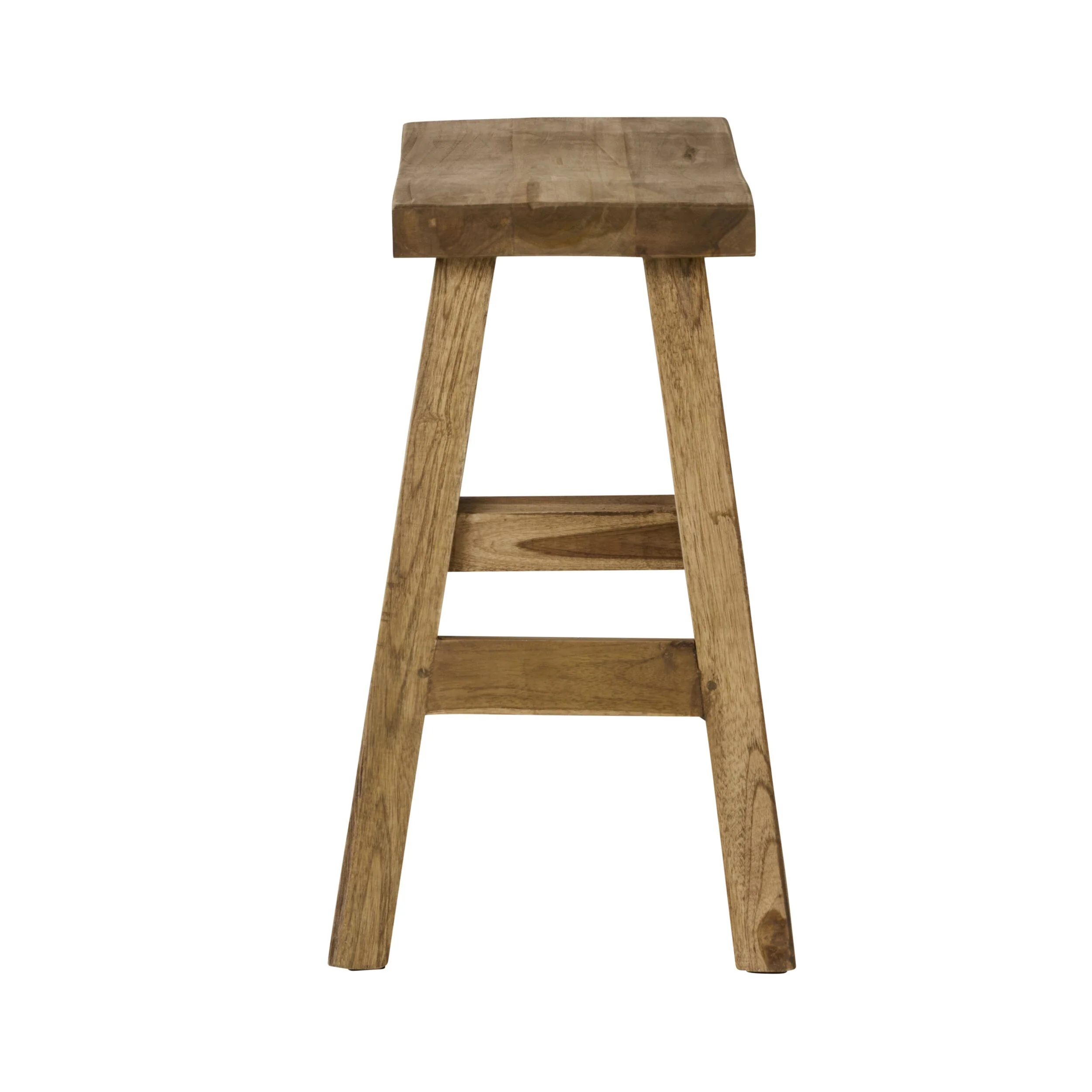 Barndo Reclaimed Low Stool - Image 3