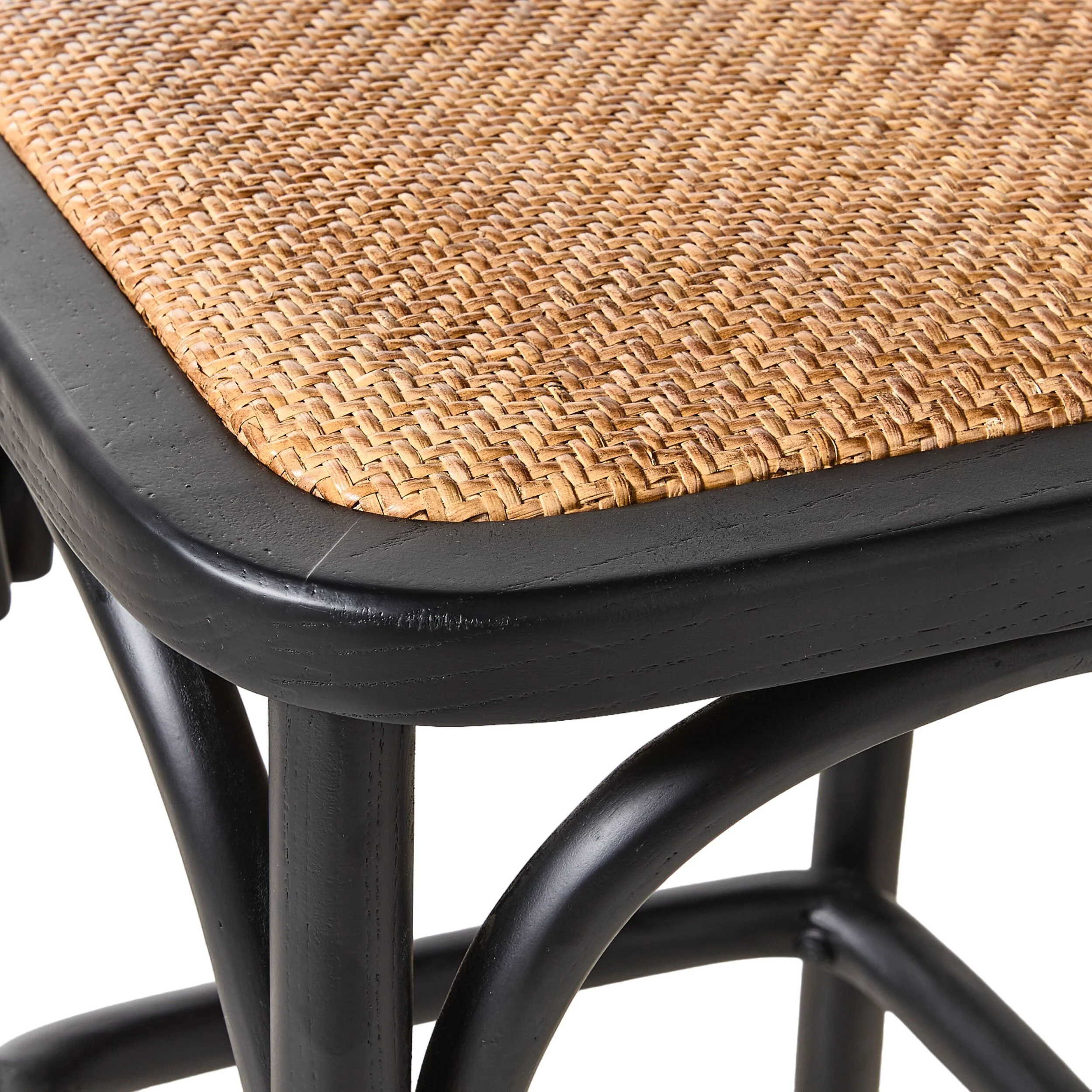 Bastion Backless Bar Stool Black - Image 3