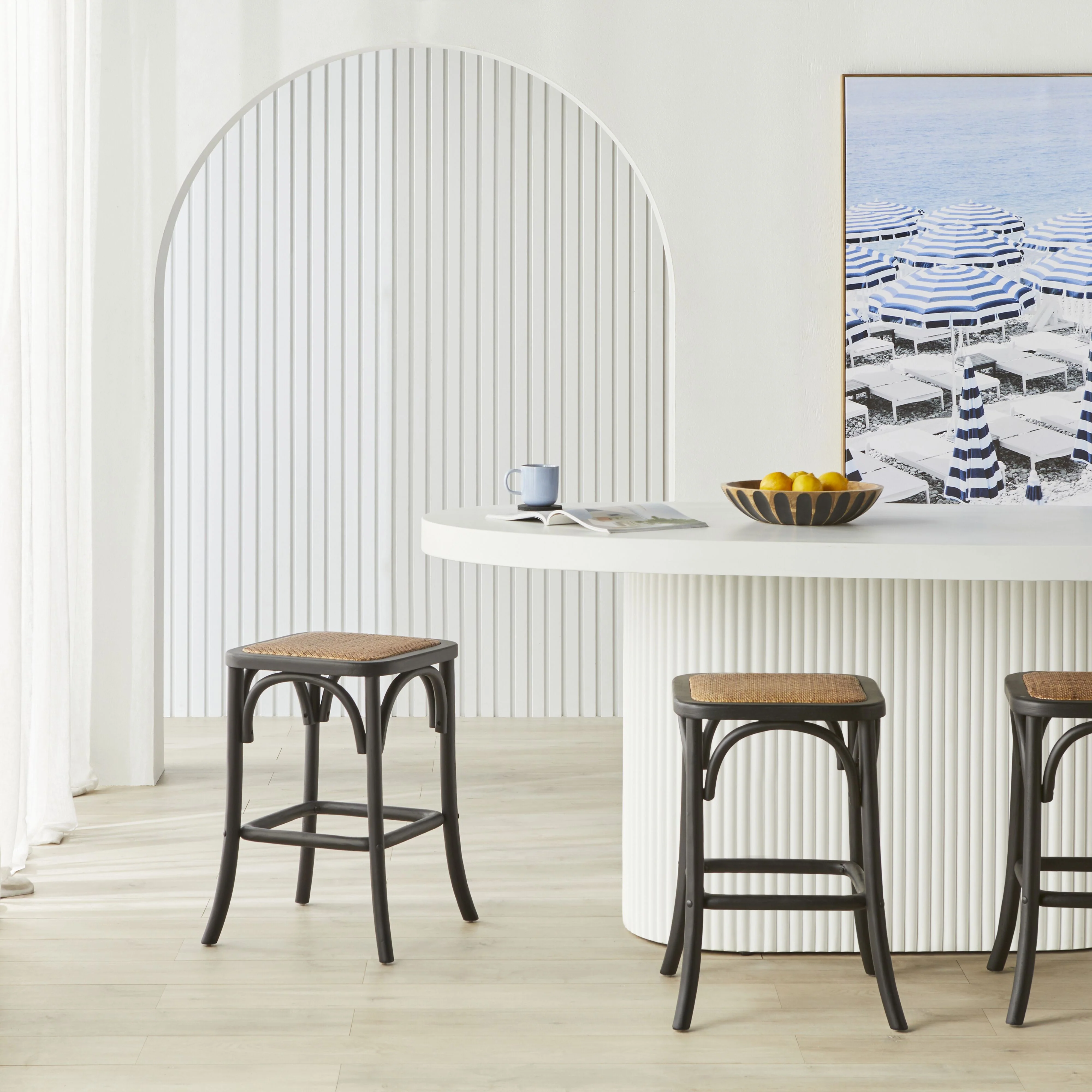Bastion Backless Bar Stool Black - Image 5
