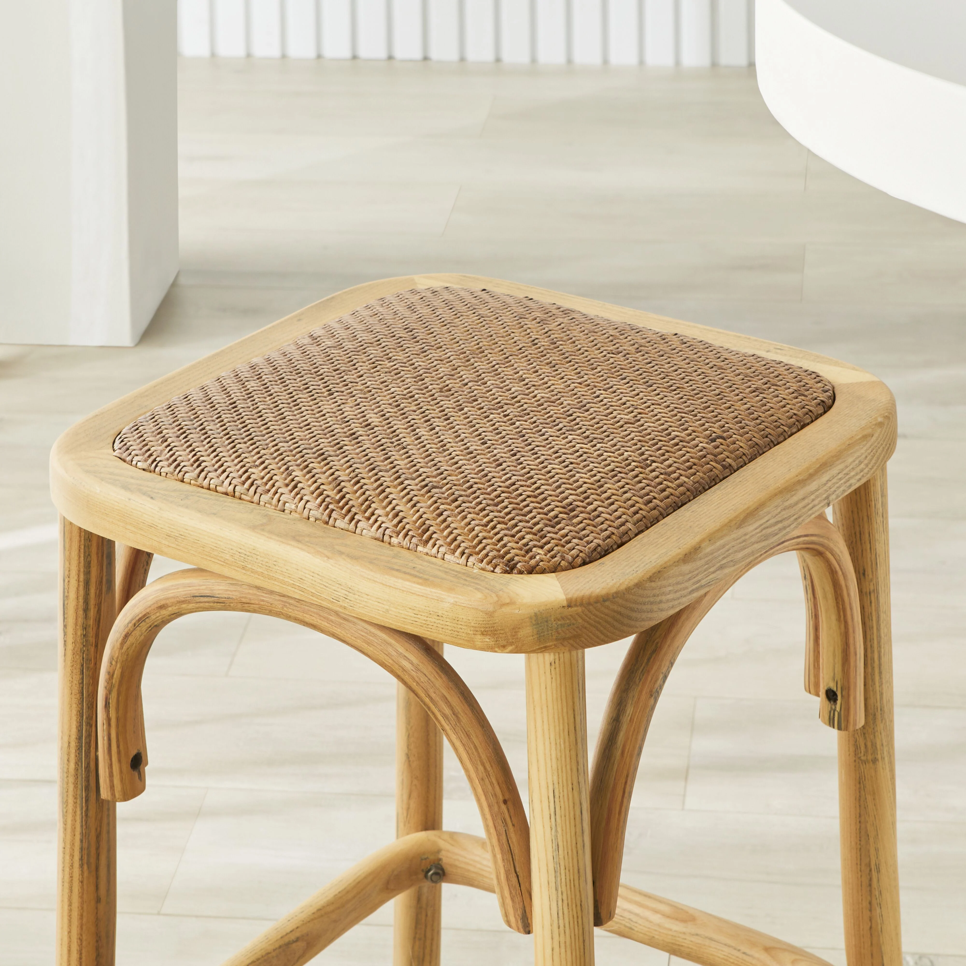Bastion Backless Bar Stool Natural - Image 6