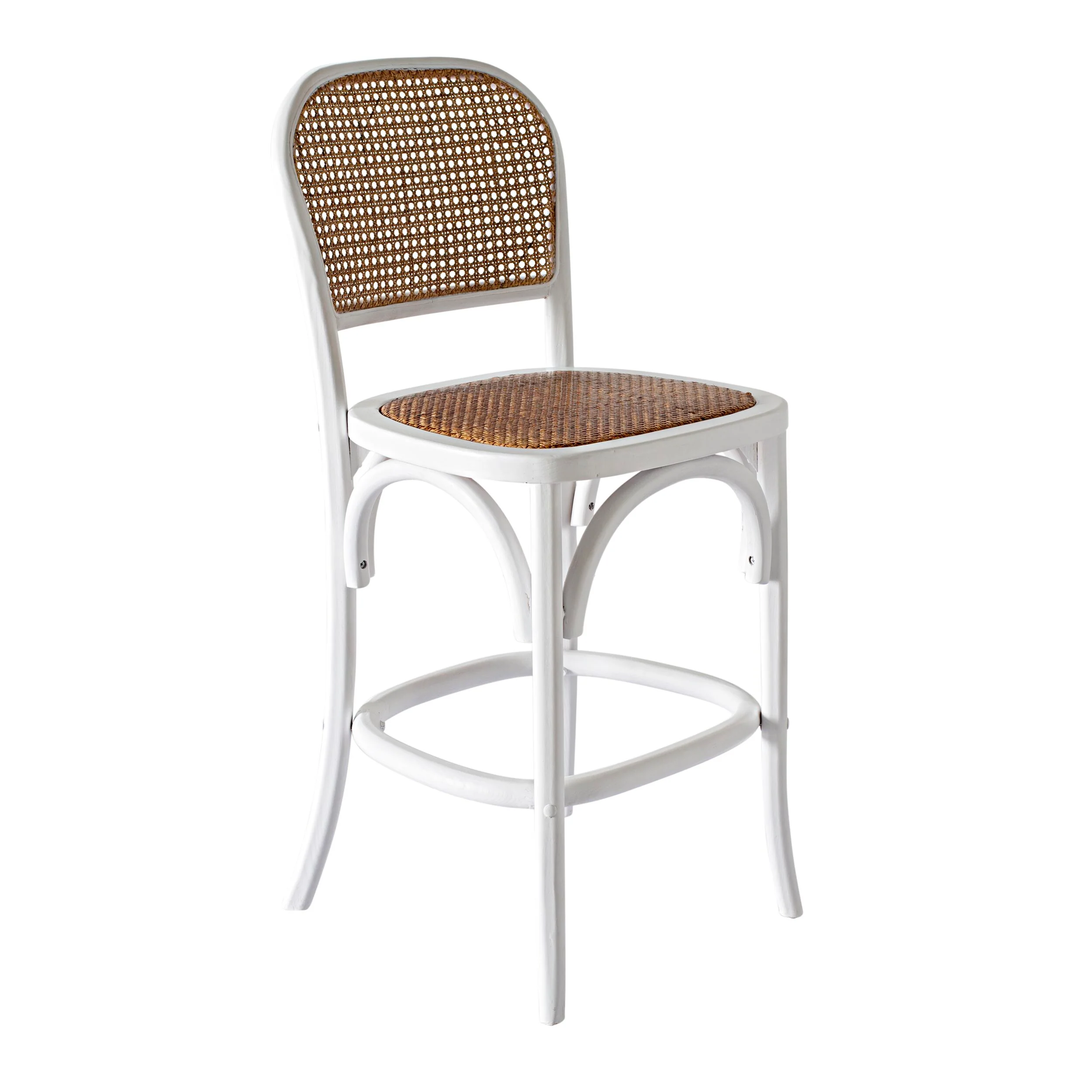 Bastion Bar Stool White - Image 2