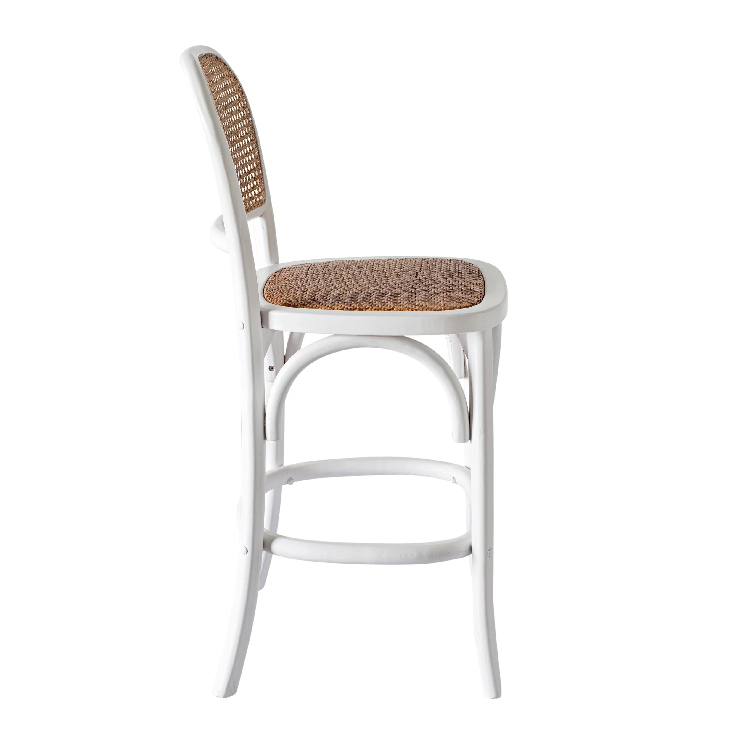 Bastion Bar Stool White - Image 3