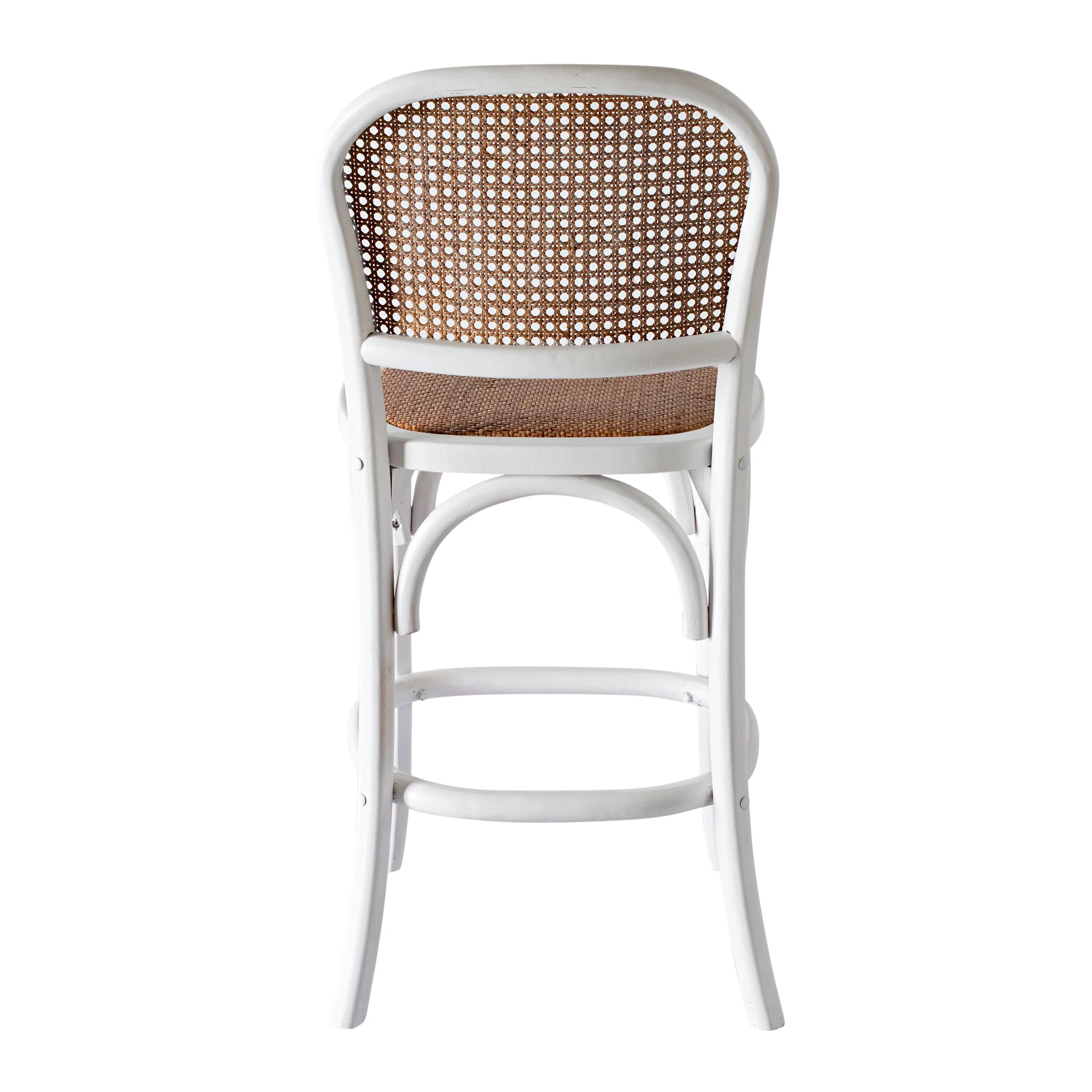 Bastion Bar Stool White - Image 4