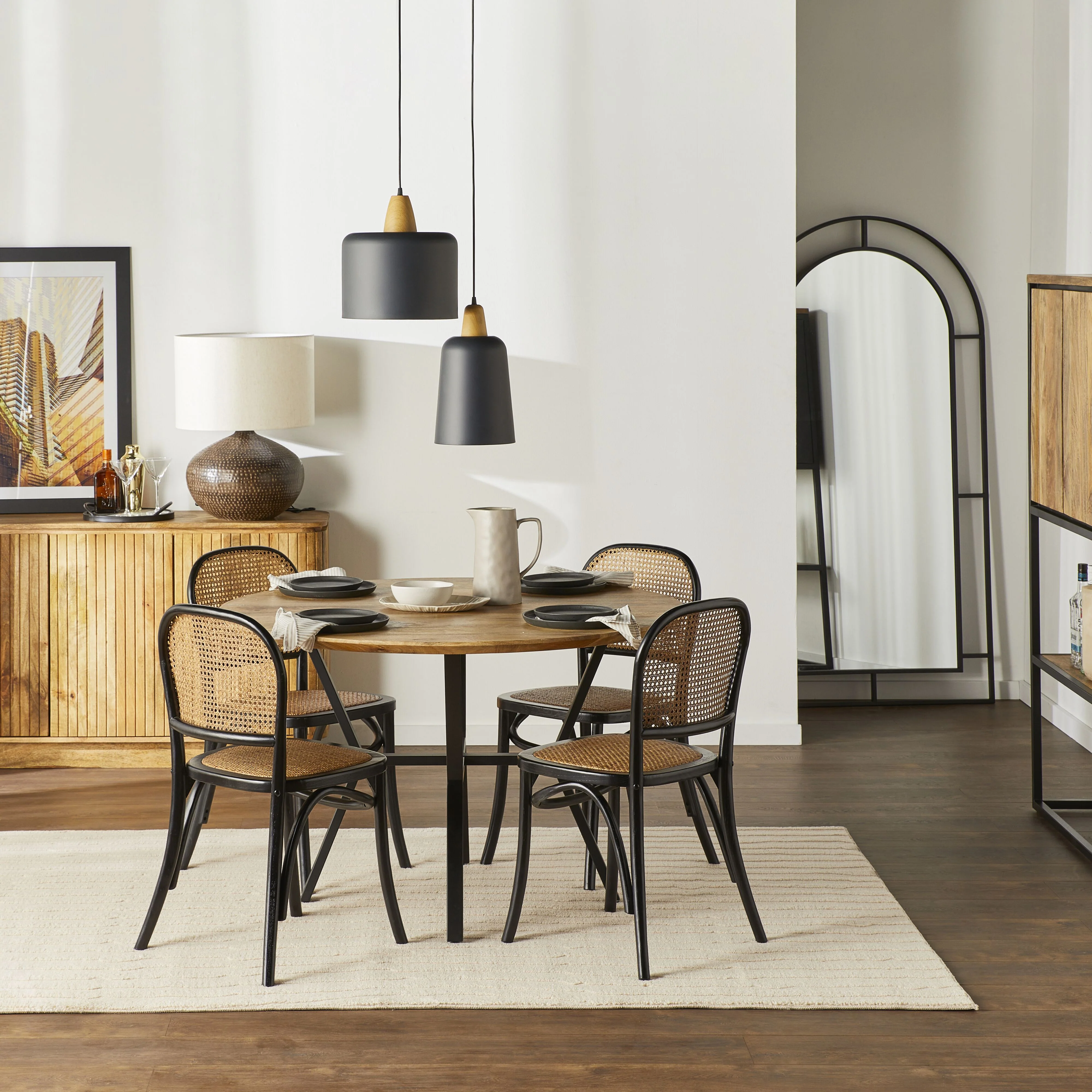 Bastion Dining Chair Black - Image 11