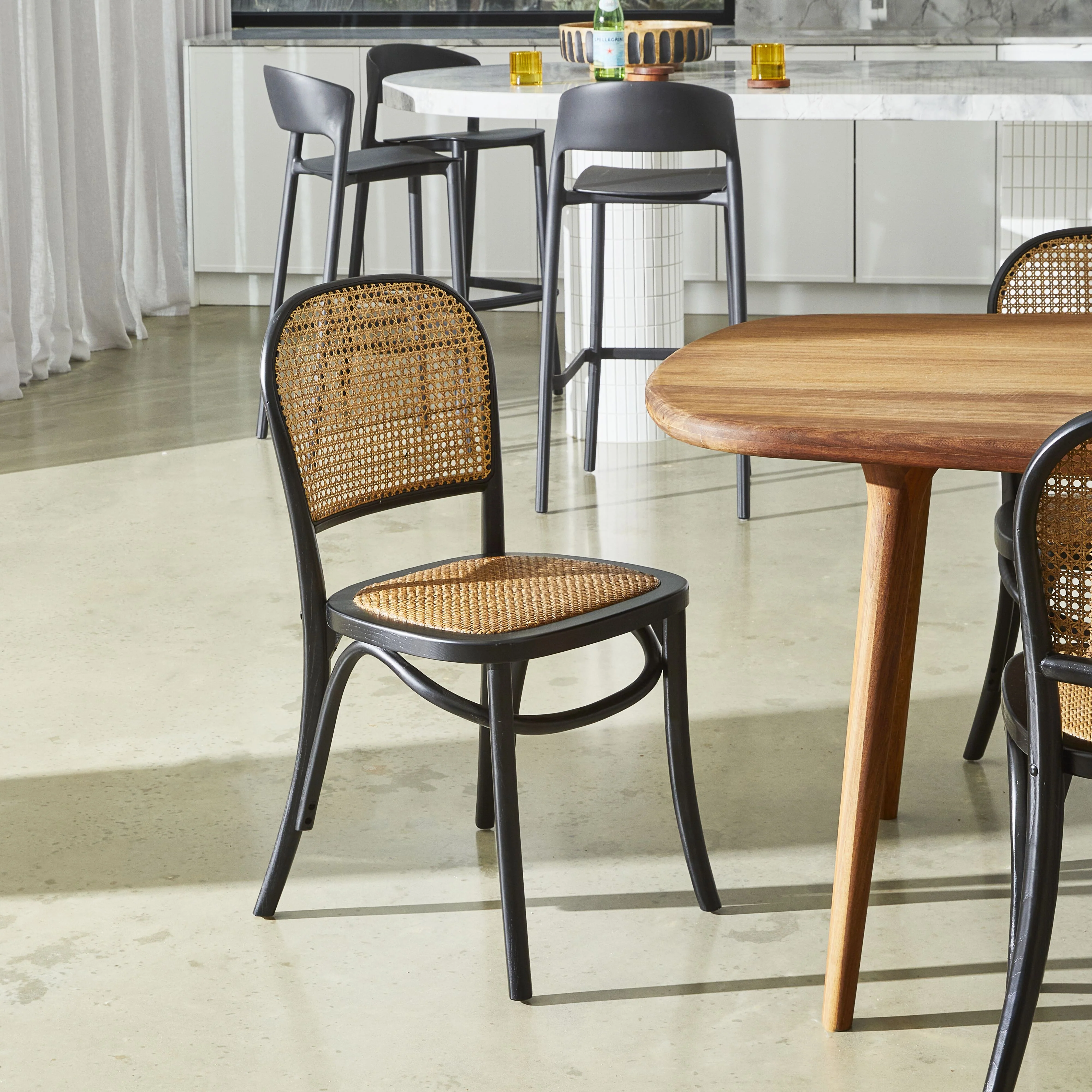 Bastion Dining Chair Black - Image 6