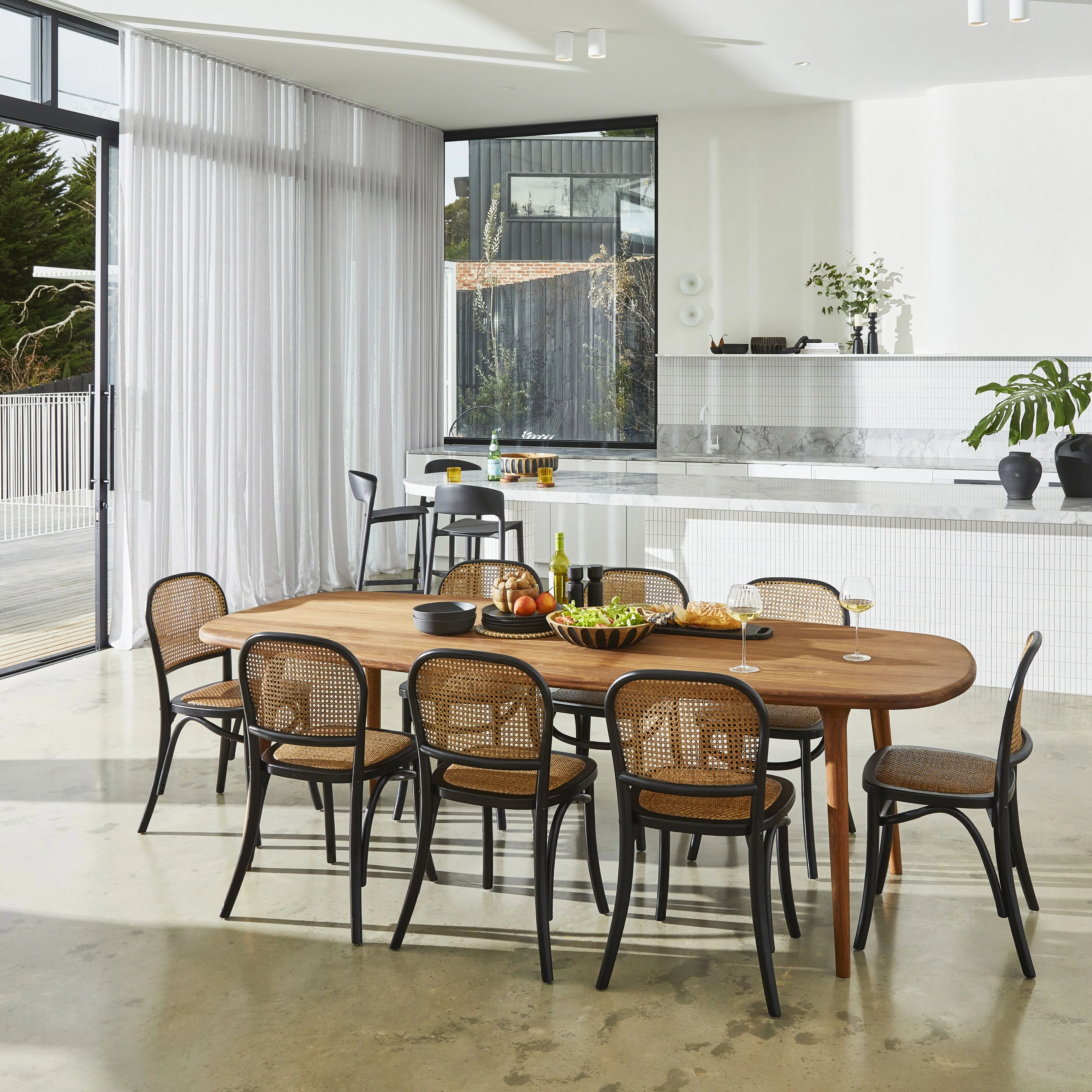 Bastion Dining Chair Black - Image 7