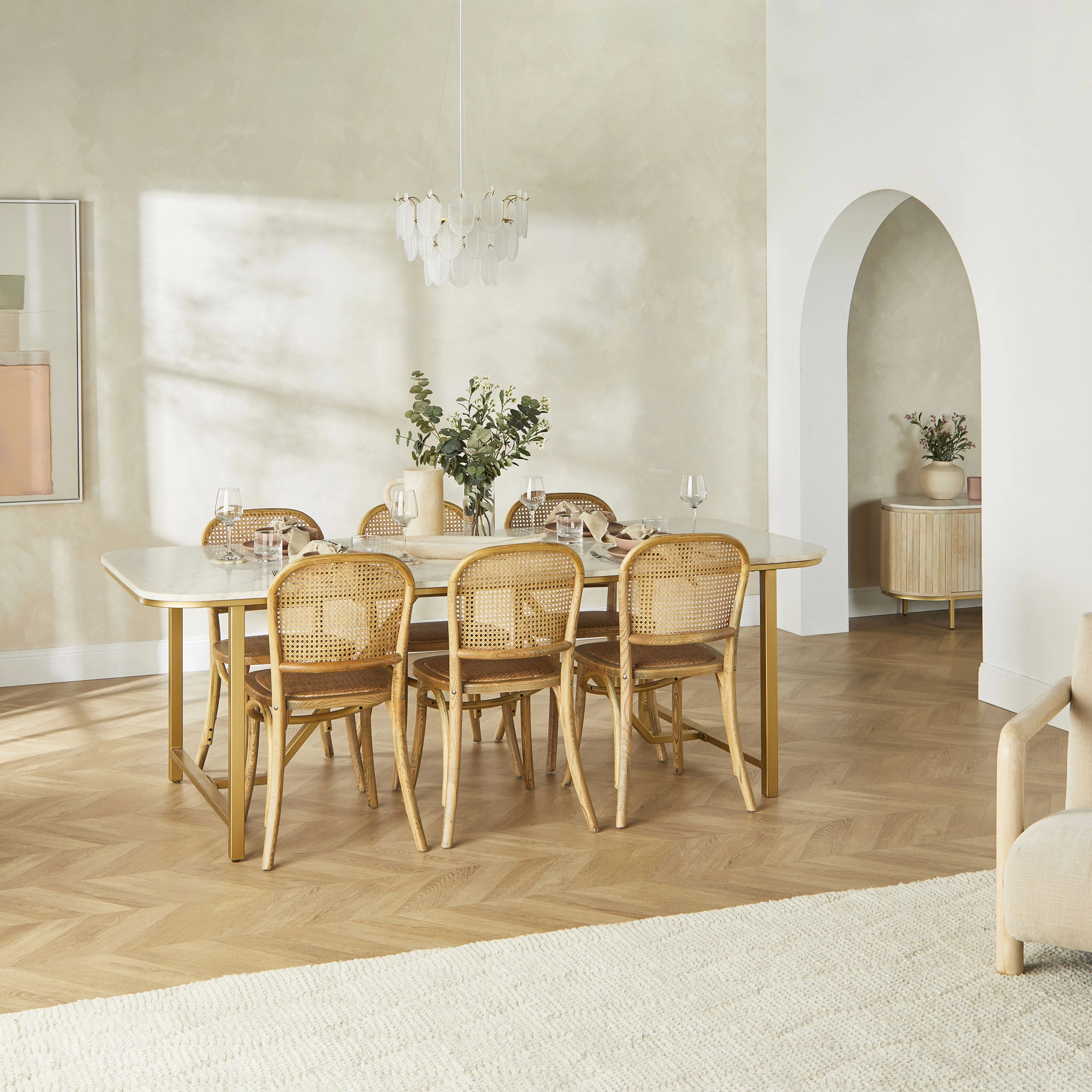 Bastion Dining Chair White - Image 7
