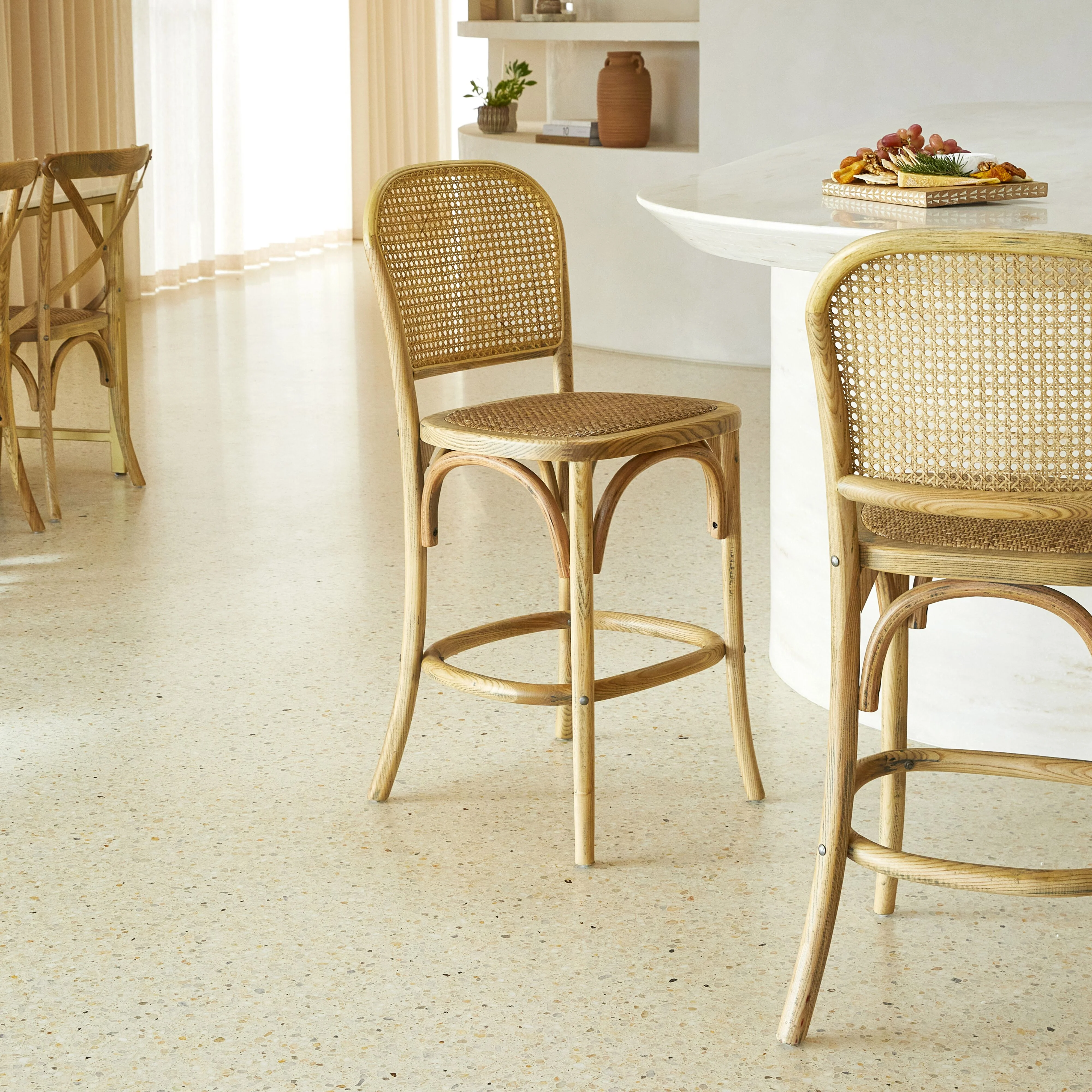 Bastion Oak Bar Stool Natural - Image 7