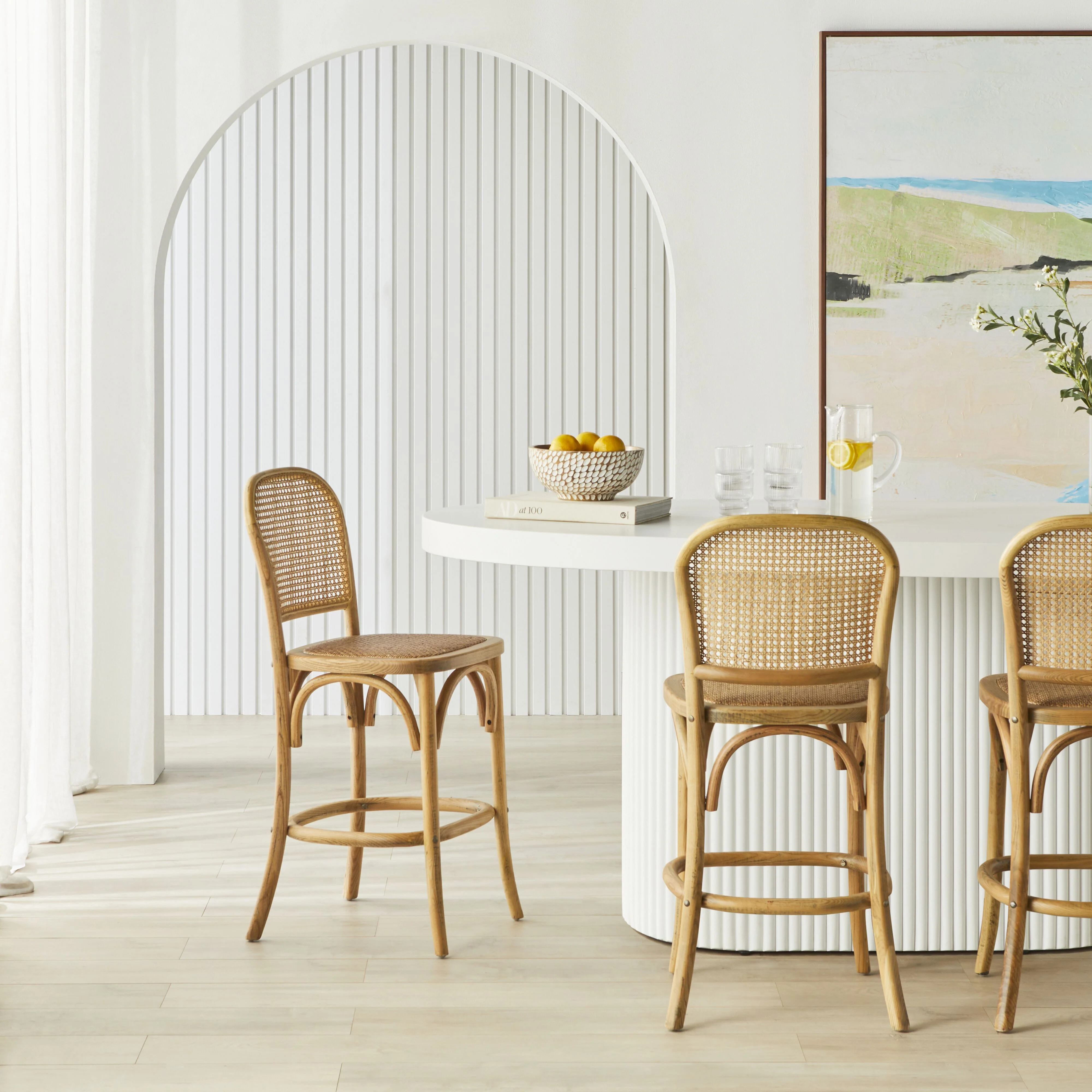 Bastion Oak Bar Stool Natural - Image 9