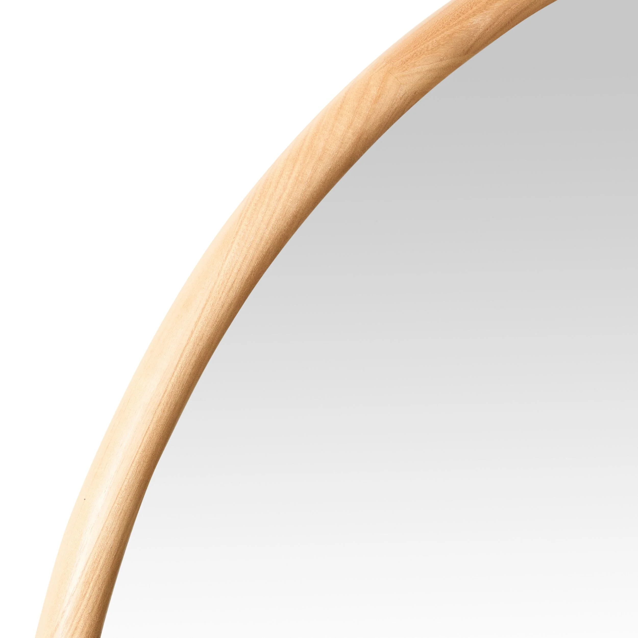 Bay View Round Wooden Mirror Extra Large 140cm - Image 2