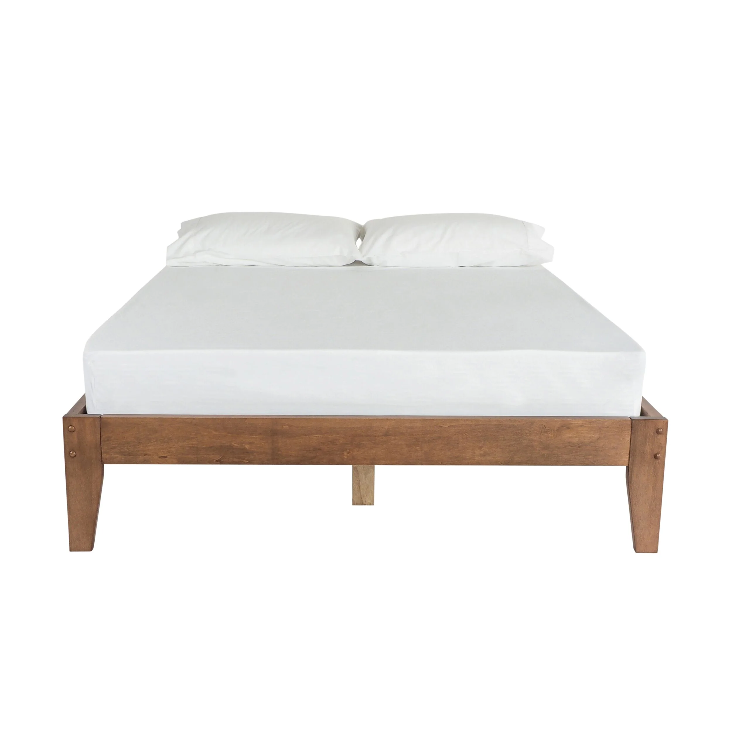 Kyan Double Bed Base Chestnut - Image 2