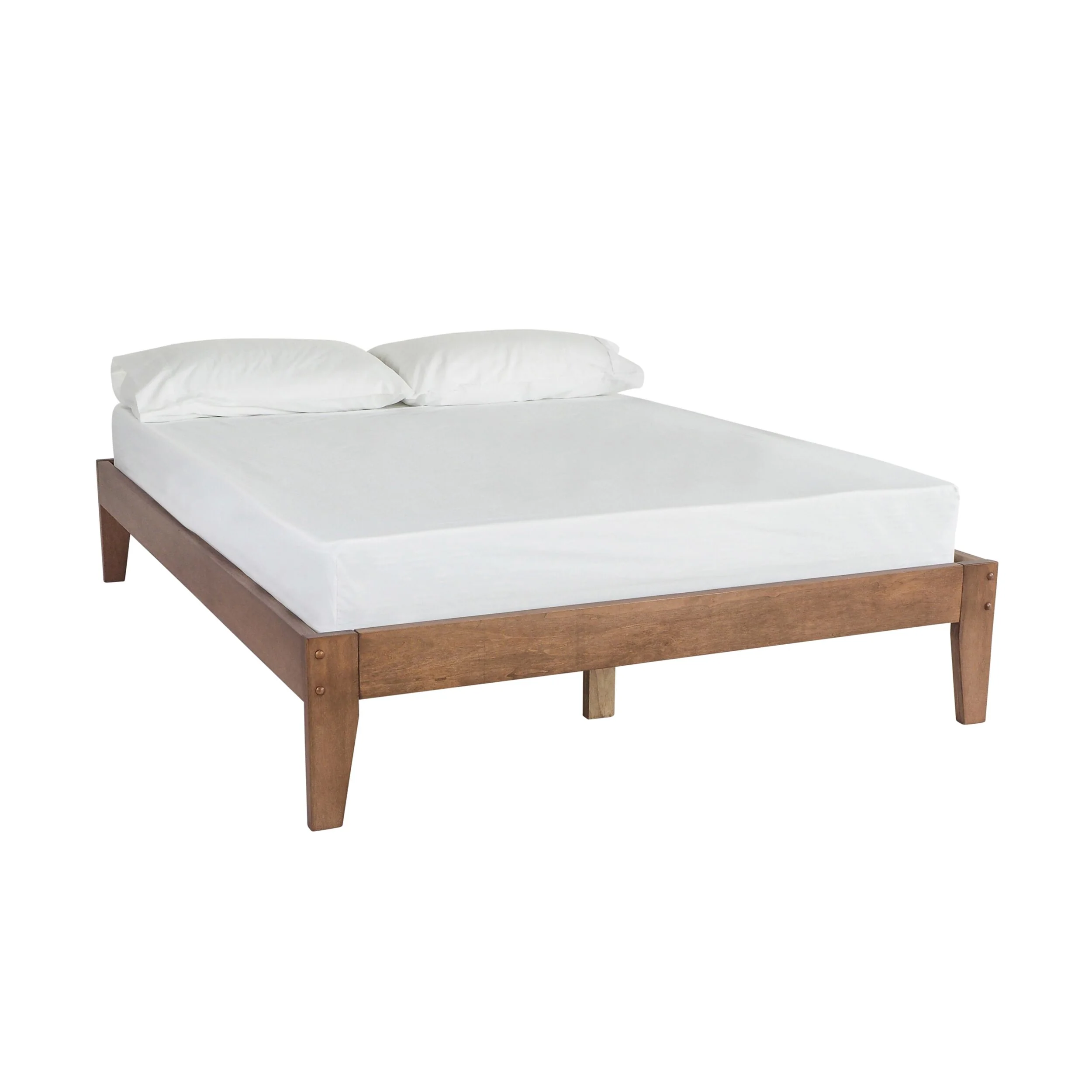 Kyan Double Bed Base Chestnut - Image 4