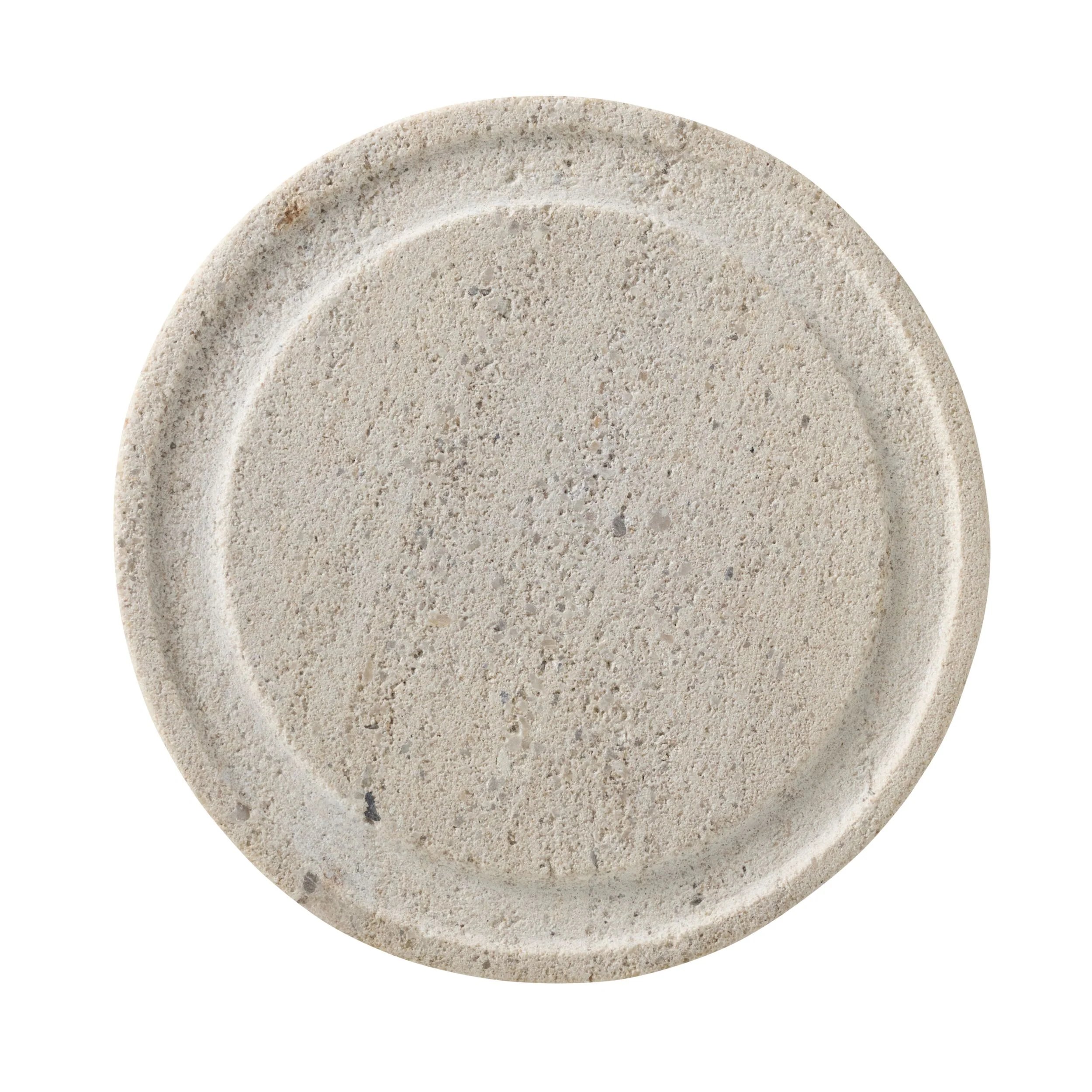 Beige Marble And Glass Cheese Dome - Image 4