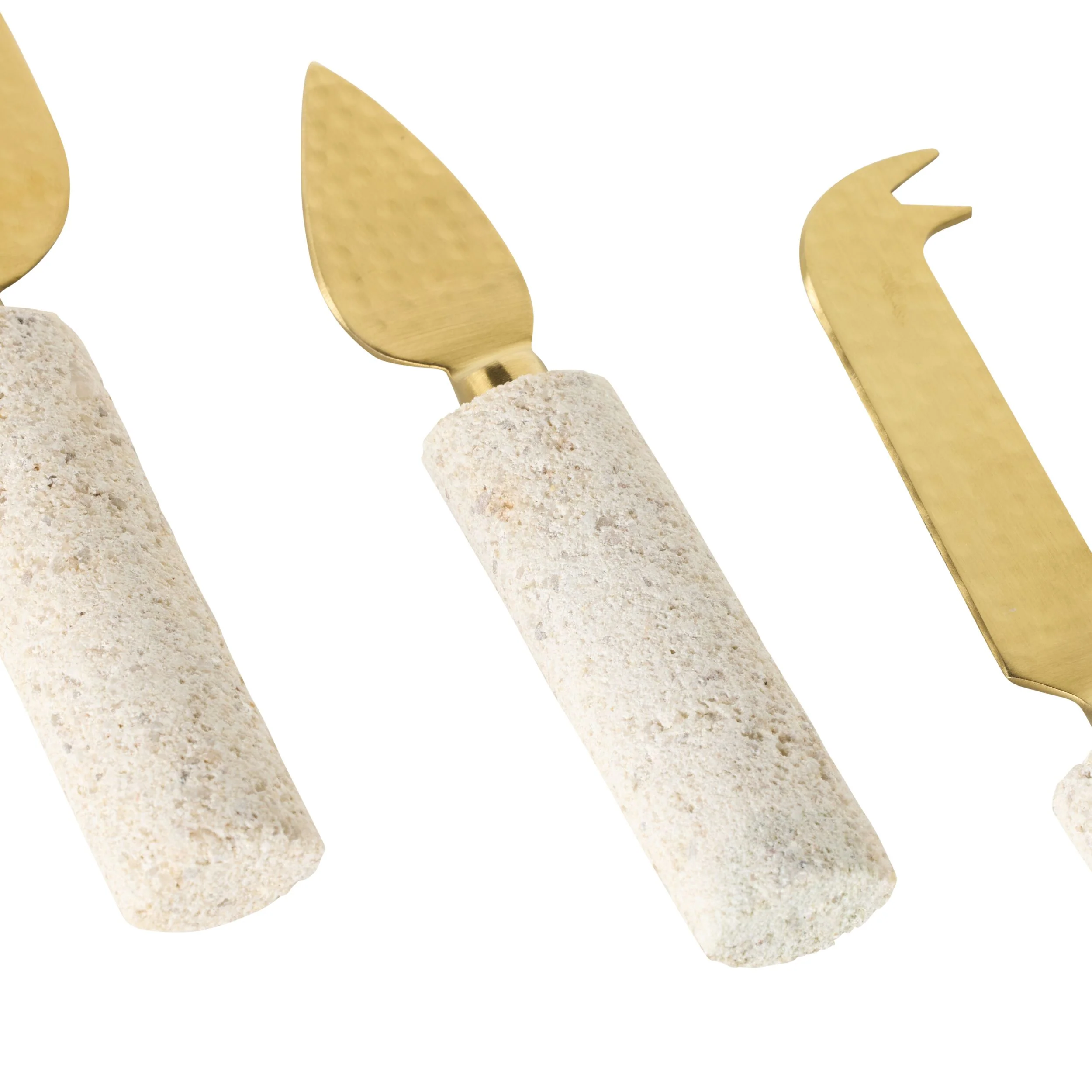 Beige Marble Cheese Knife Set - Image 3