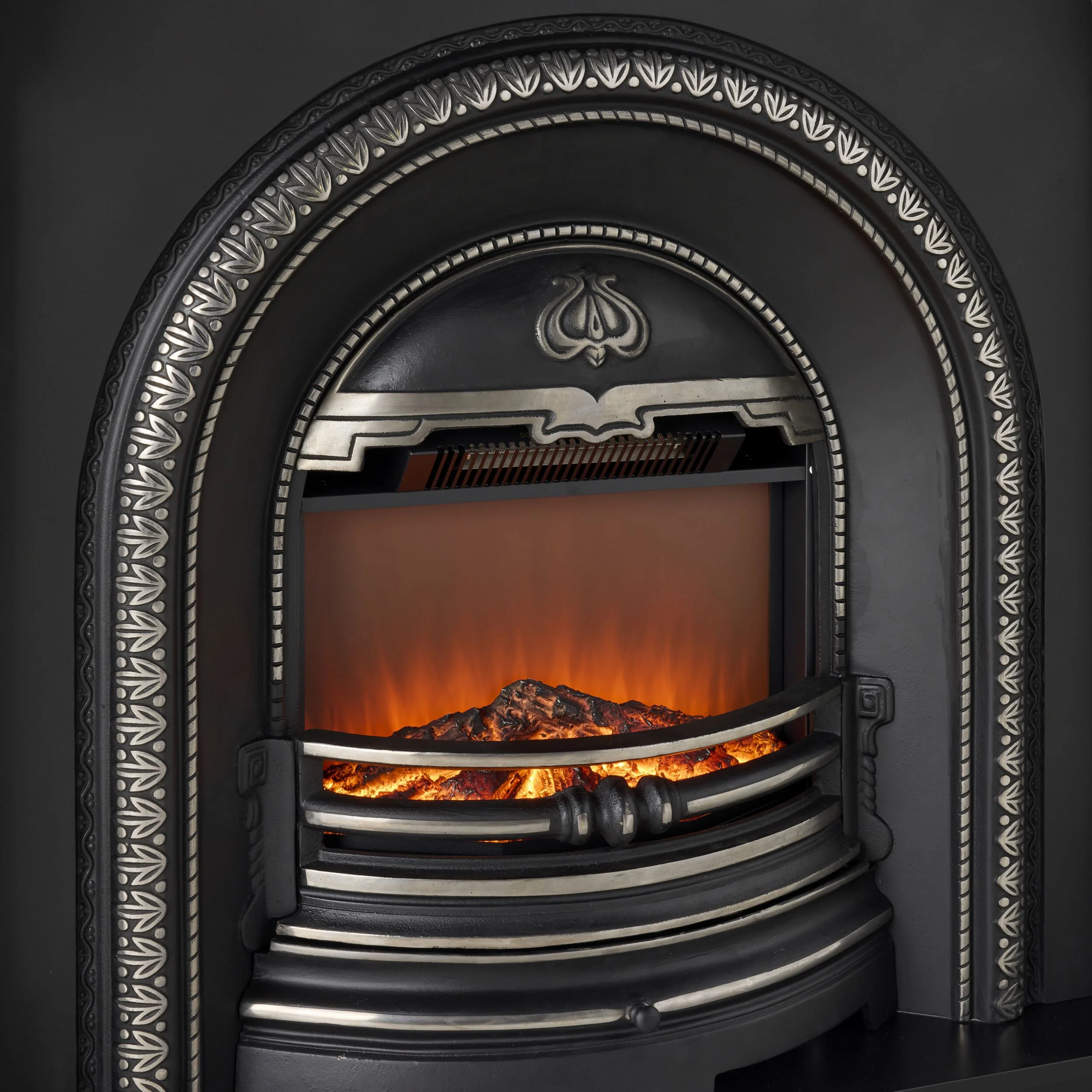 Belford Freestanding Mantel Black 126cm - Image 6