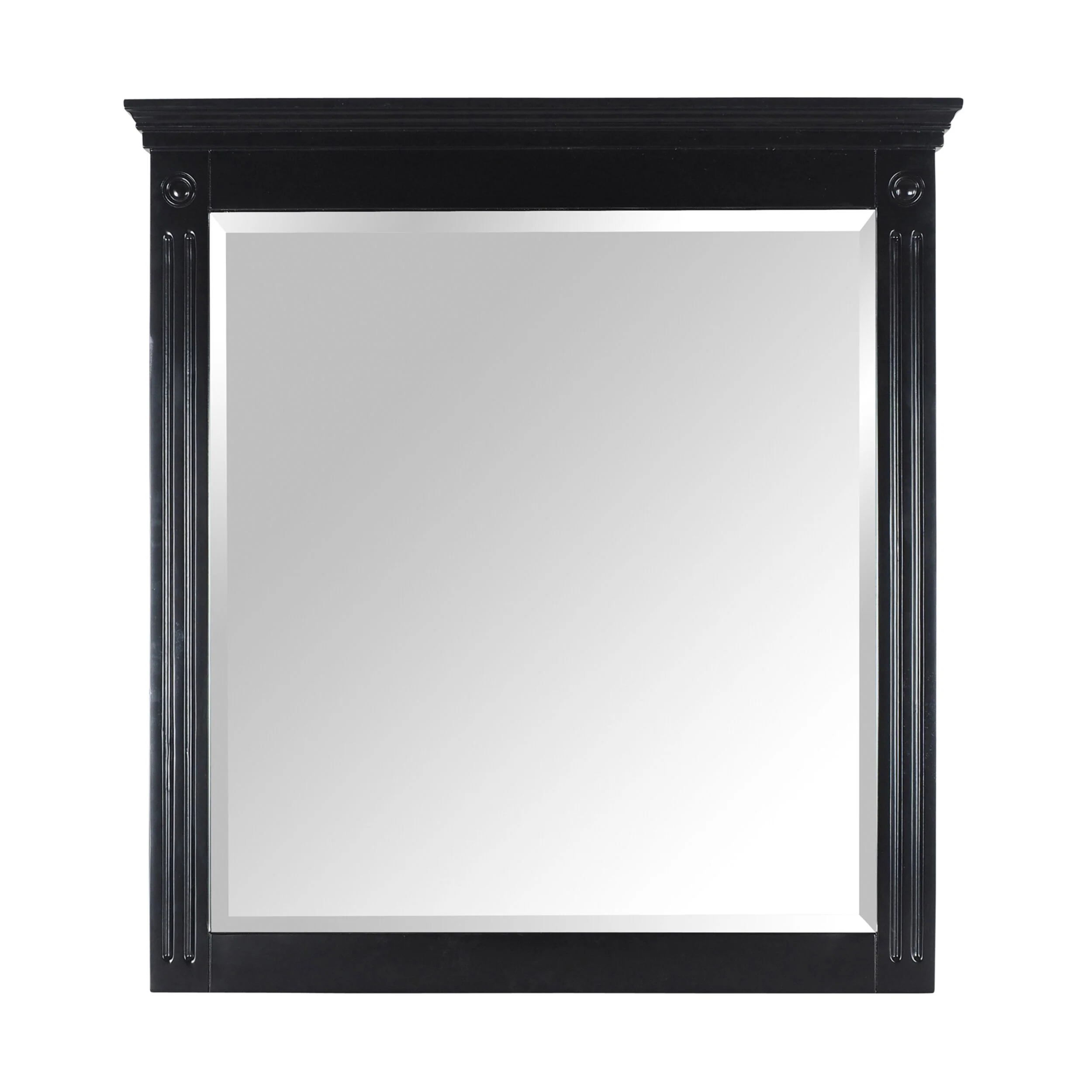 Bella Vanity Mirror Black 76cm