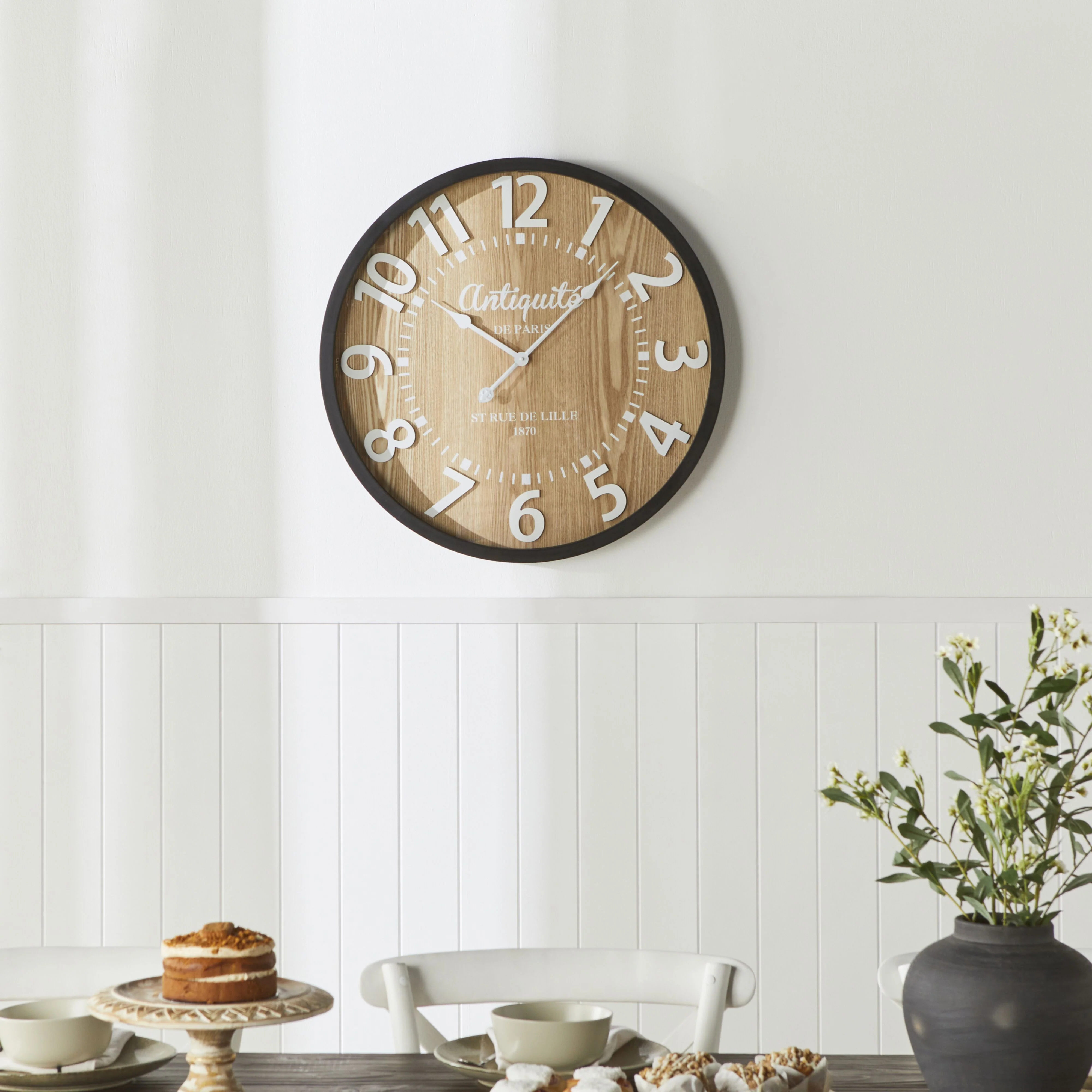 BeyondTime Antiquite Grain Clock 68cm - Image 3