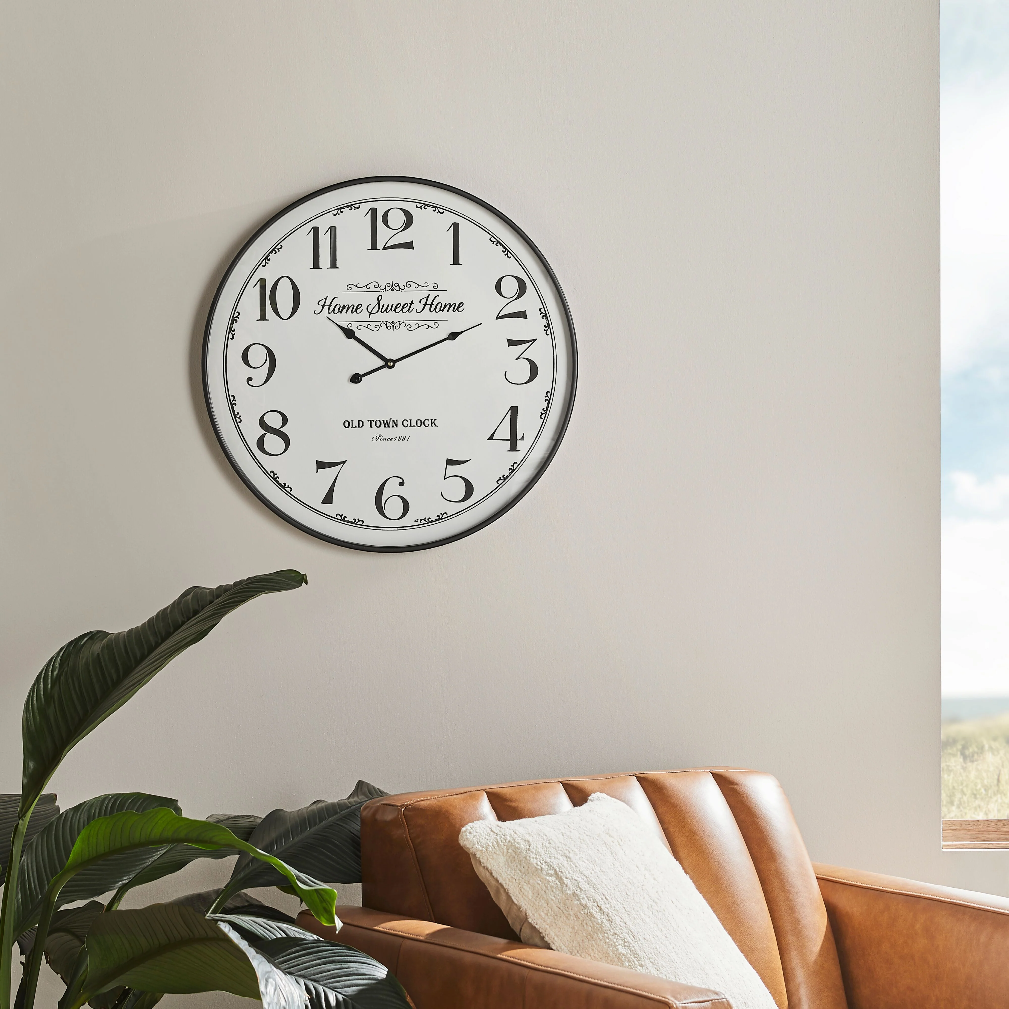 BeyondTime Home Sweet Home Clock 60cm - Image 3