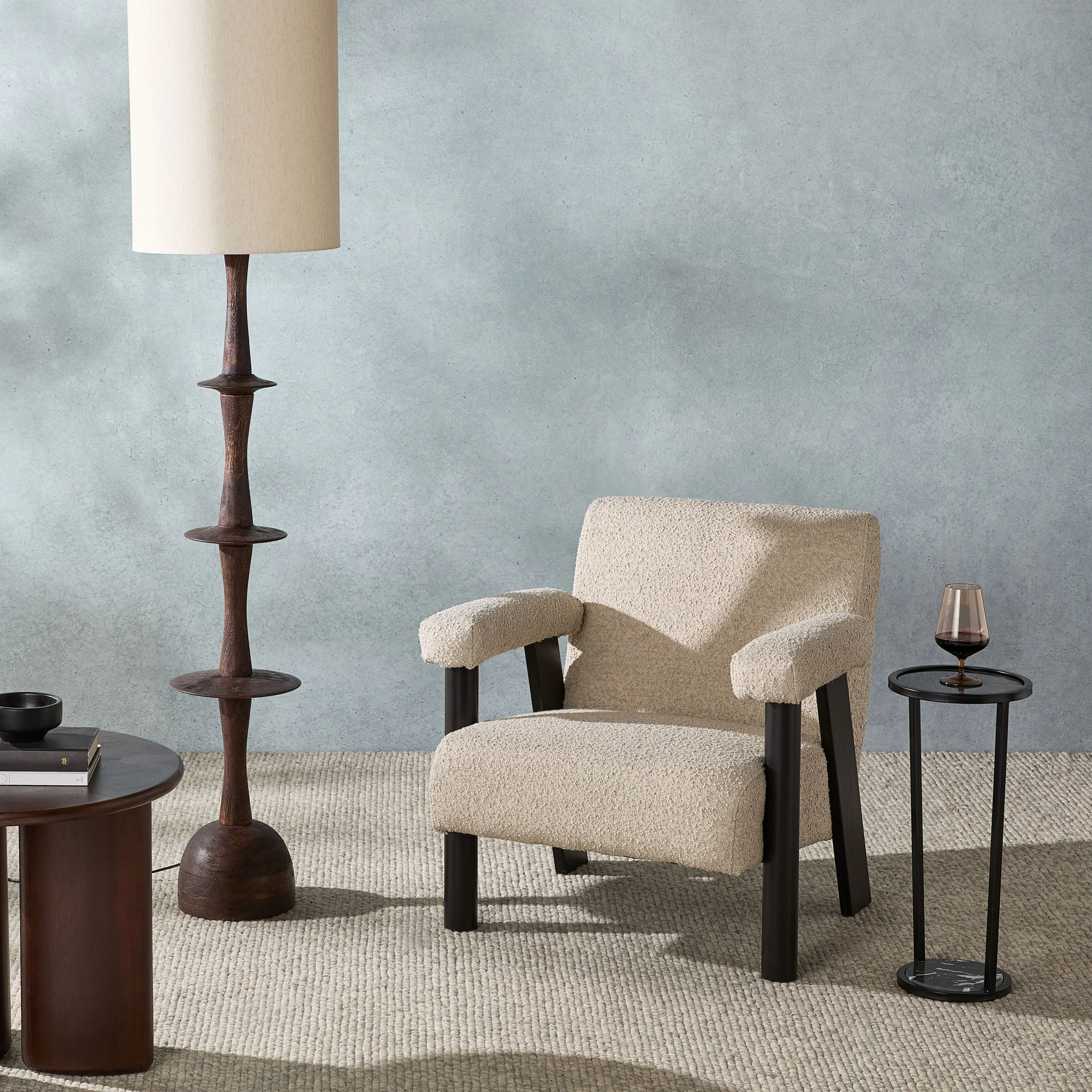 Blair Occasional Chair Boucle Cloud Grey - Image 7