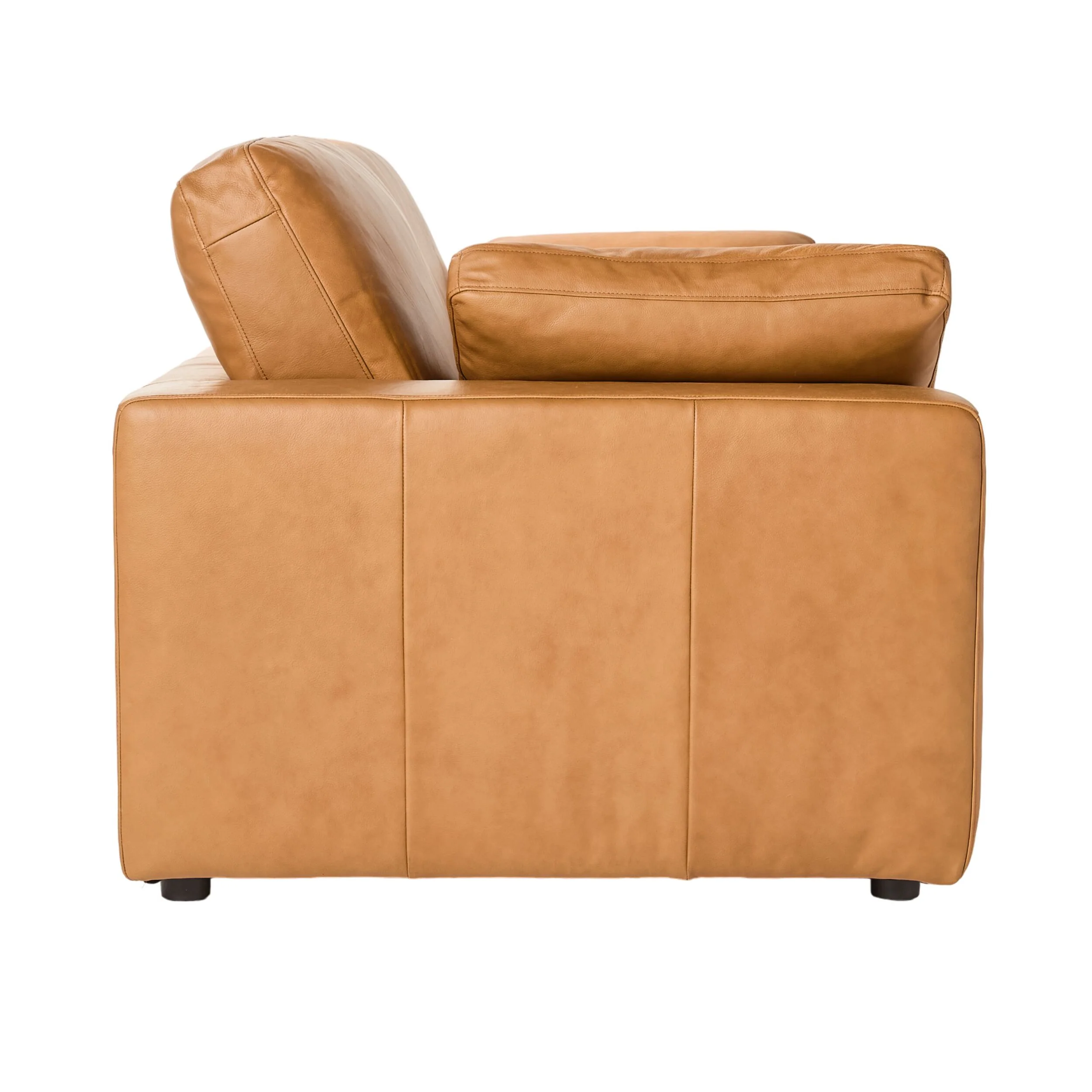Blakely 3 Seater Leather Sofa Dakota Light Chestnut - Image 3