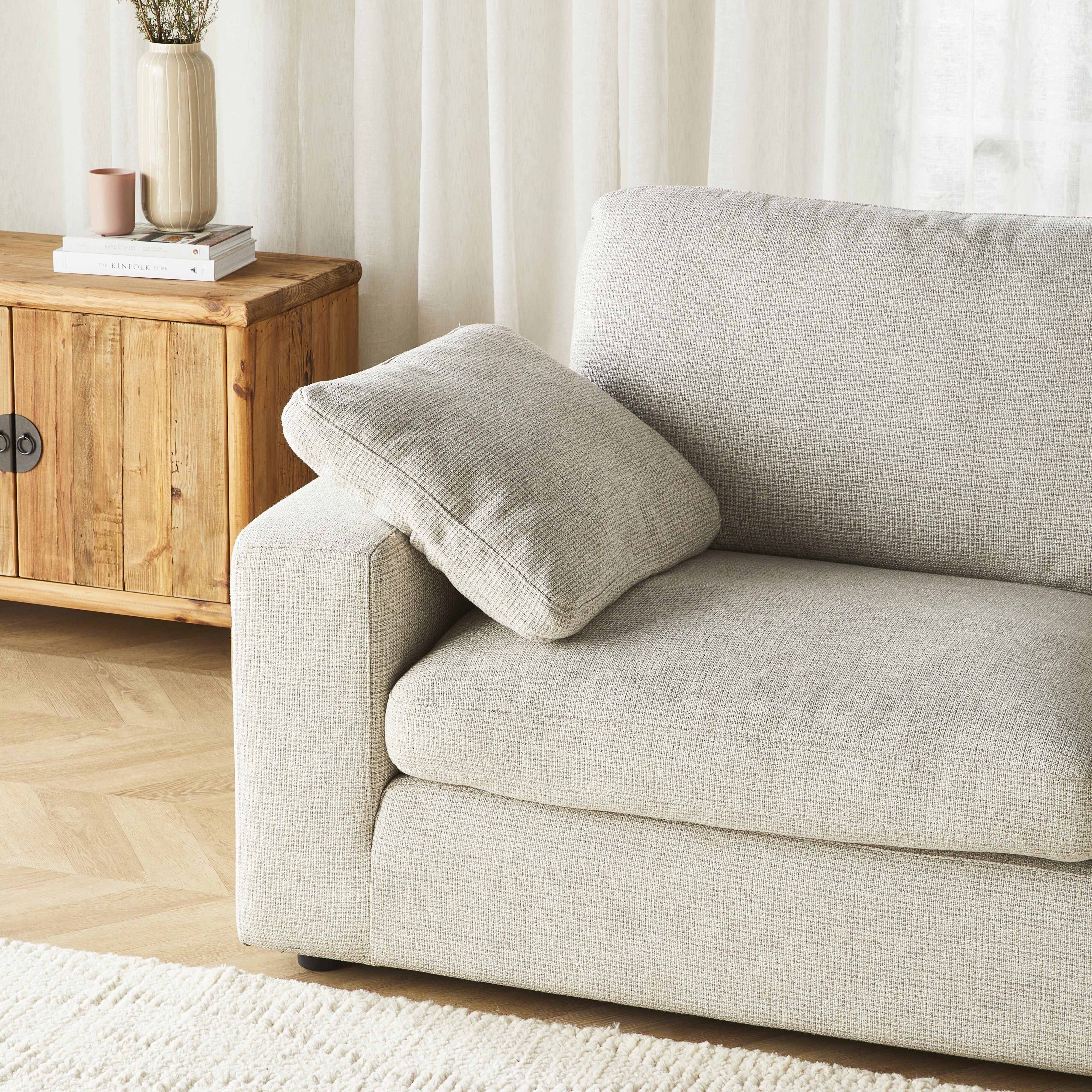 Blakely 3 Seater Sofa Asher Cloud - Image 9