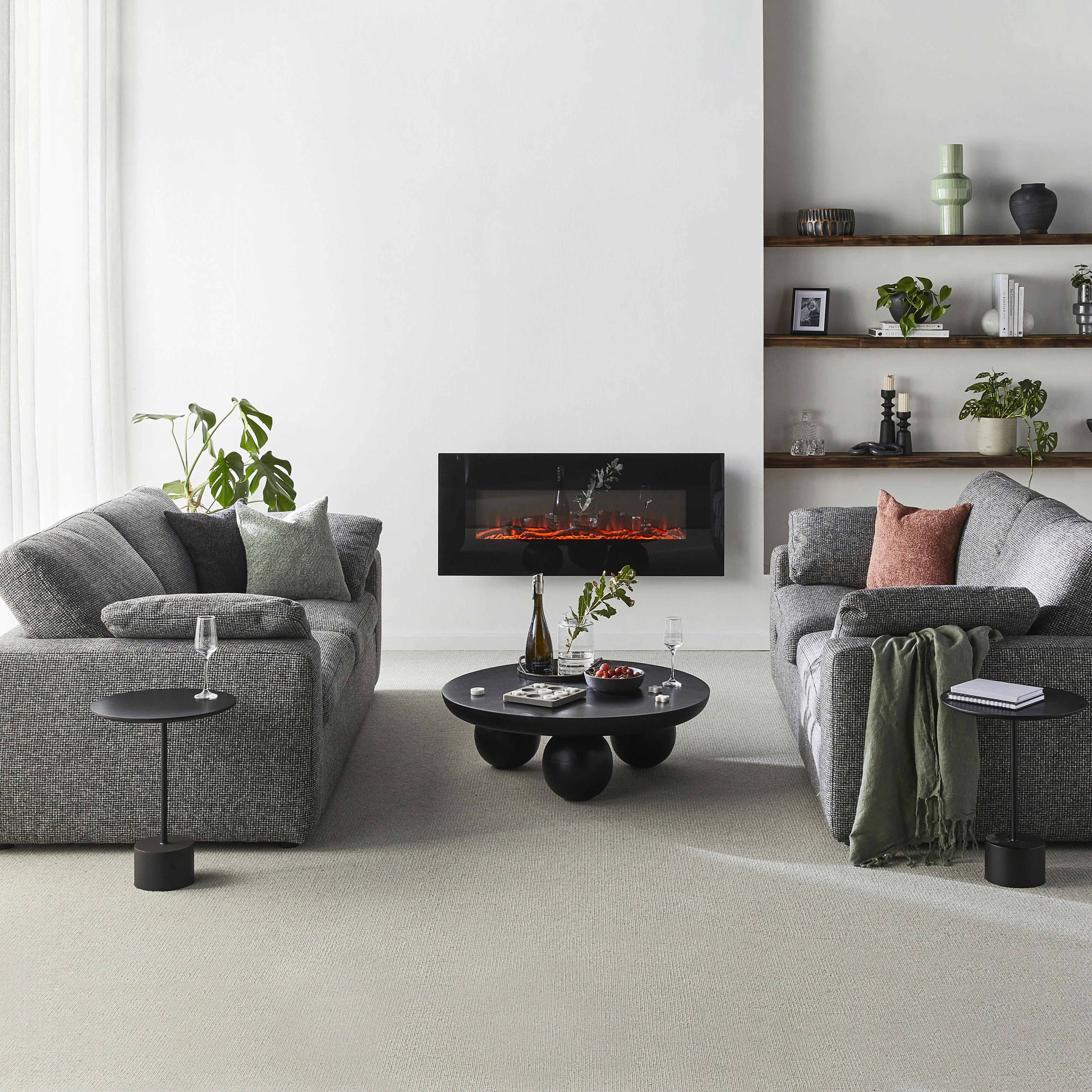 Blakely 3 Seater Sofa Asher Steel - Image 10