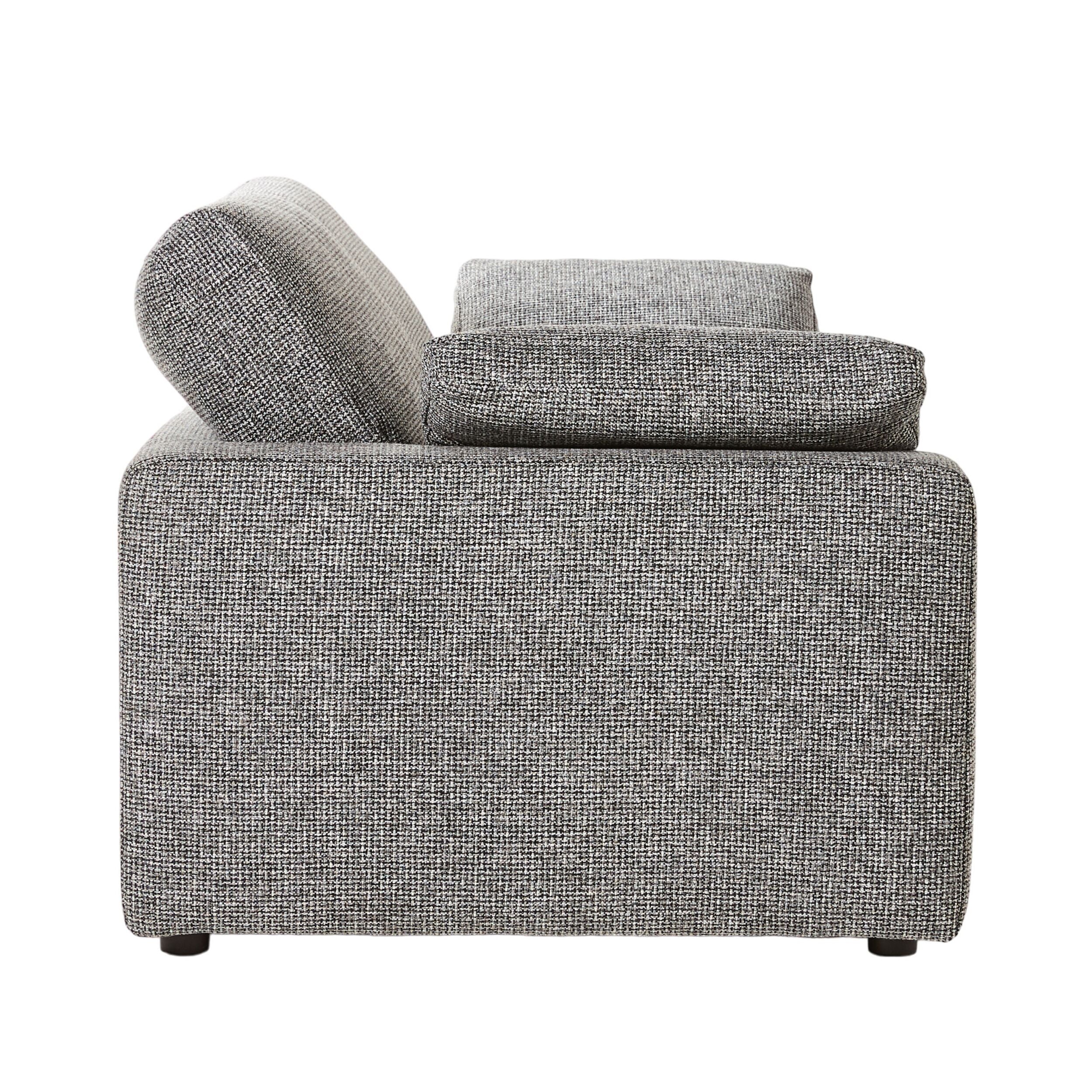 Blakely 3 Seater Sofa Asher Steel - Image 3