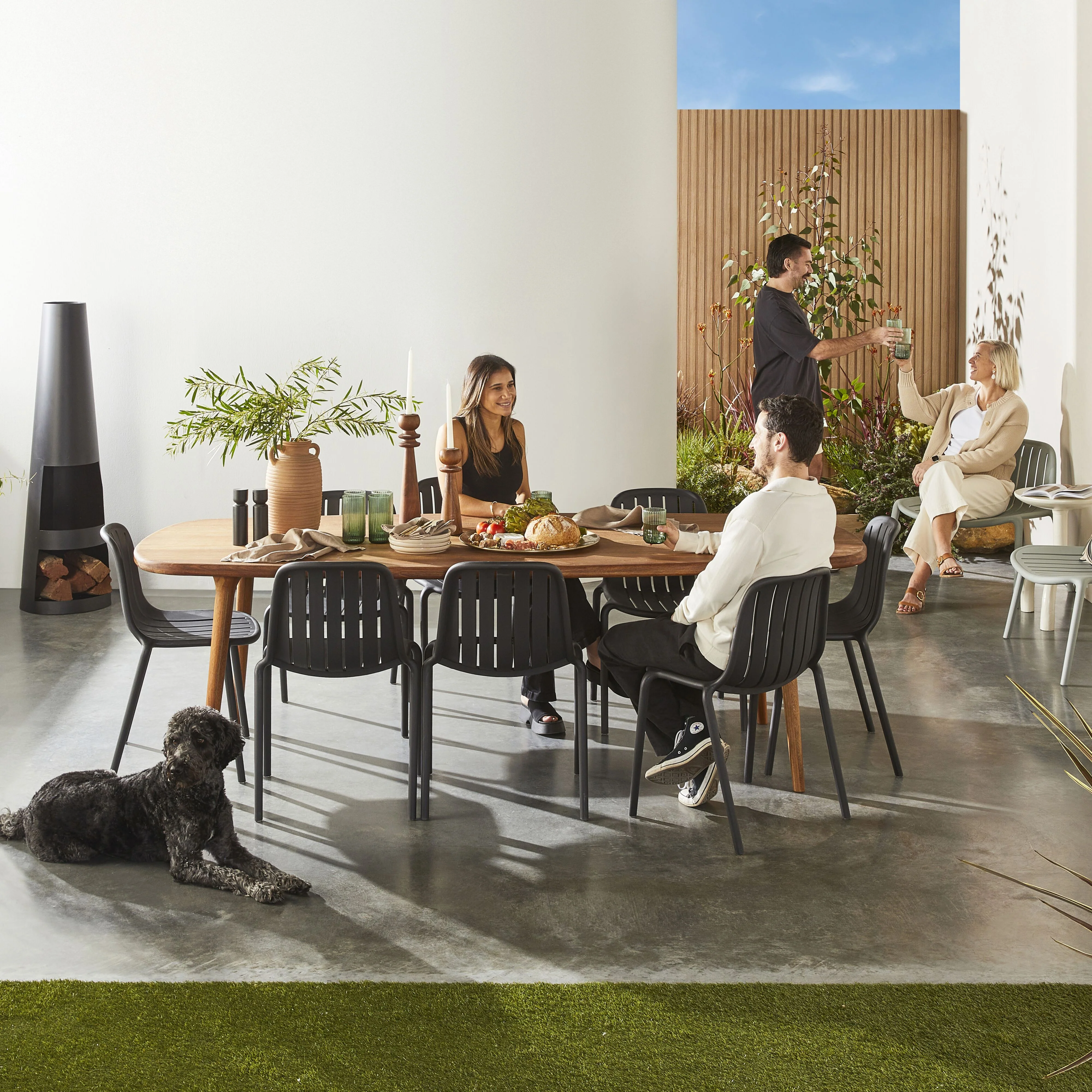 Blanka Dining Chair Black - Image 9