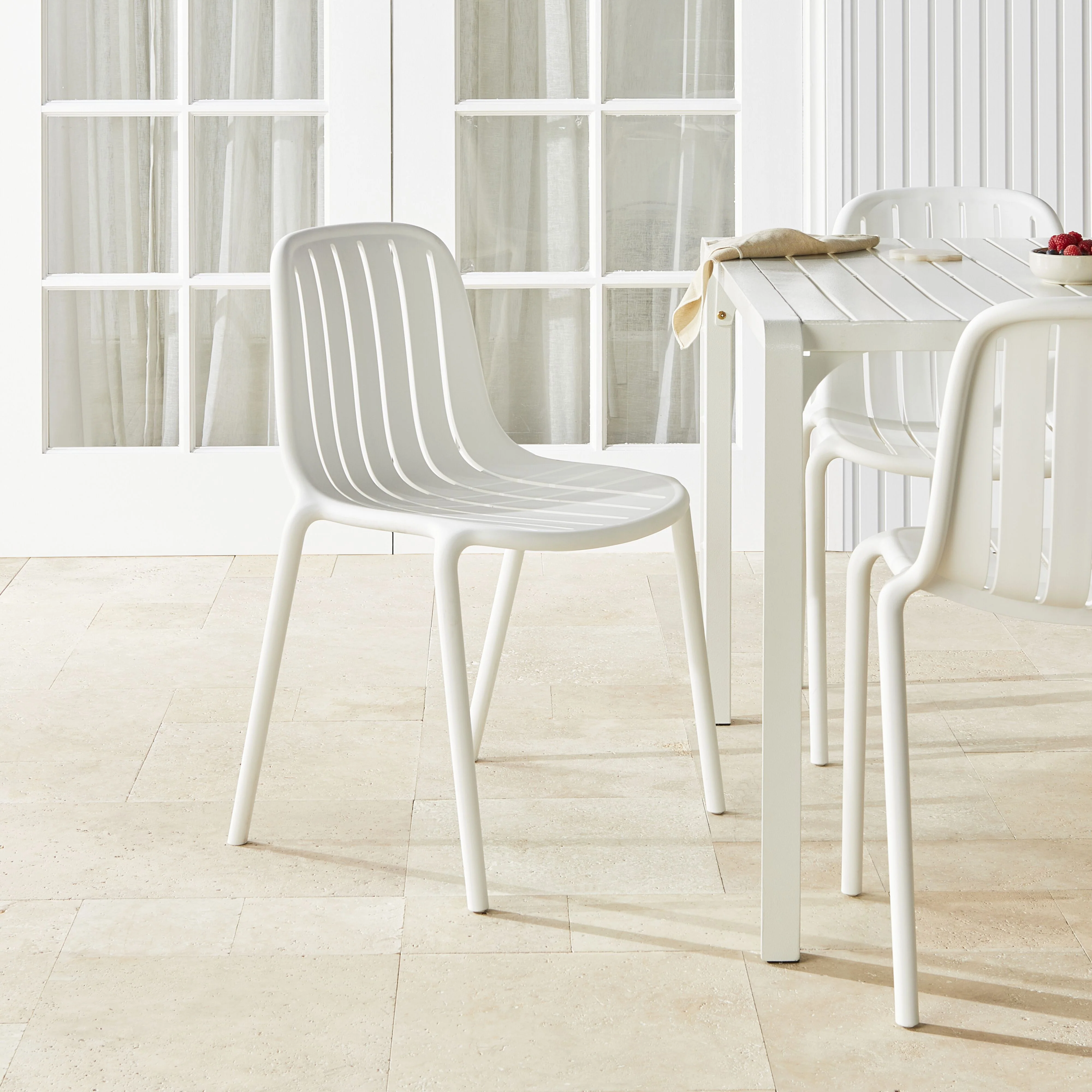 Blanka Dining Chair White - Image 6