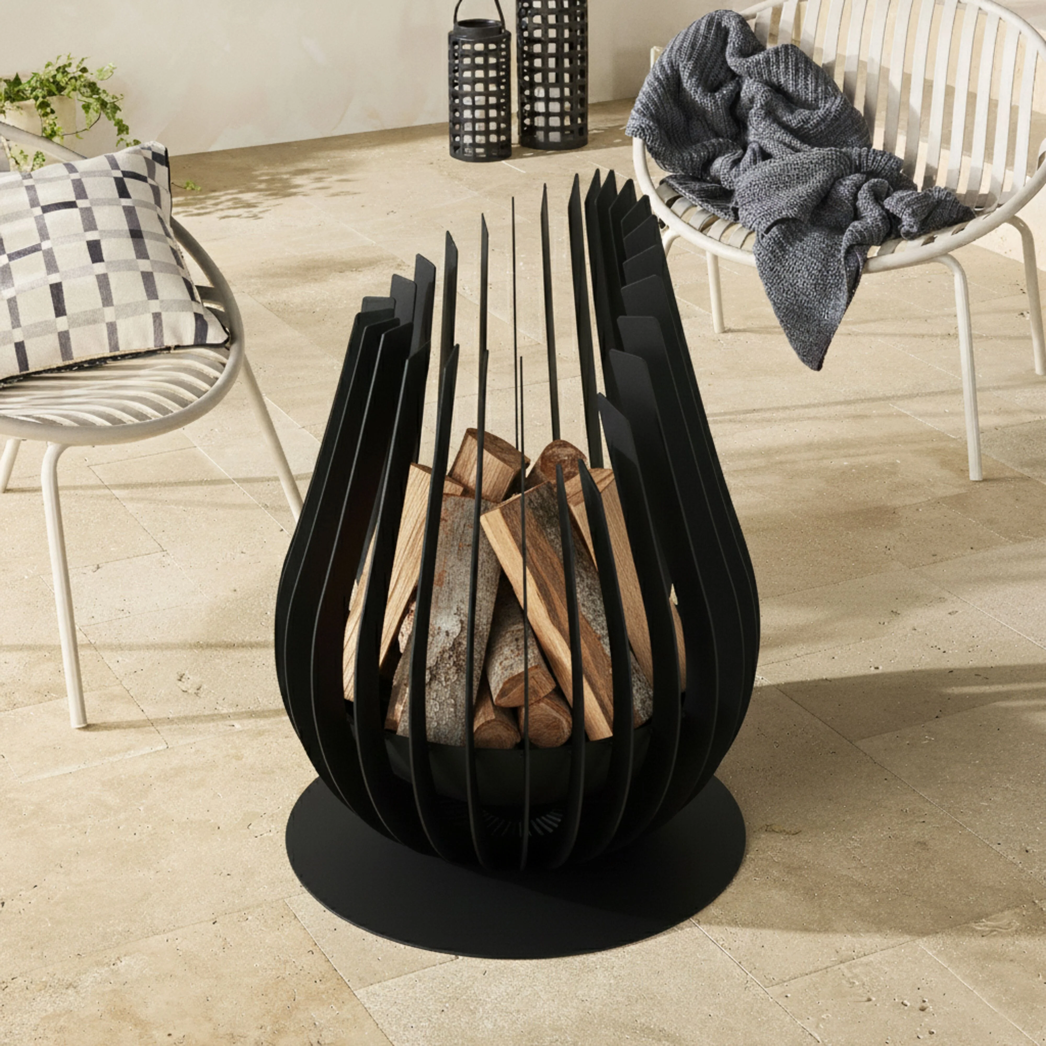 Blaze Fire Pit 60x60x75cm - Image 2