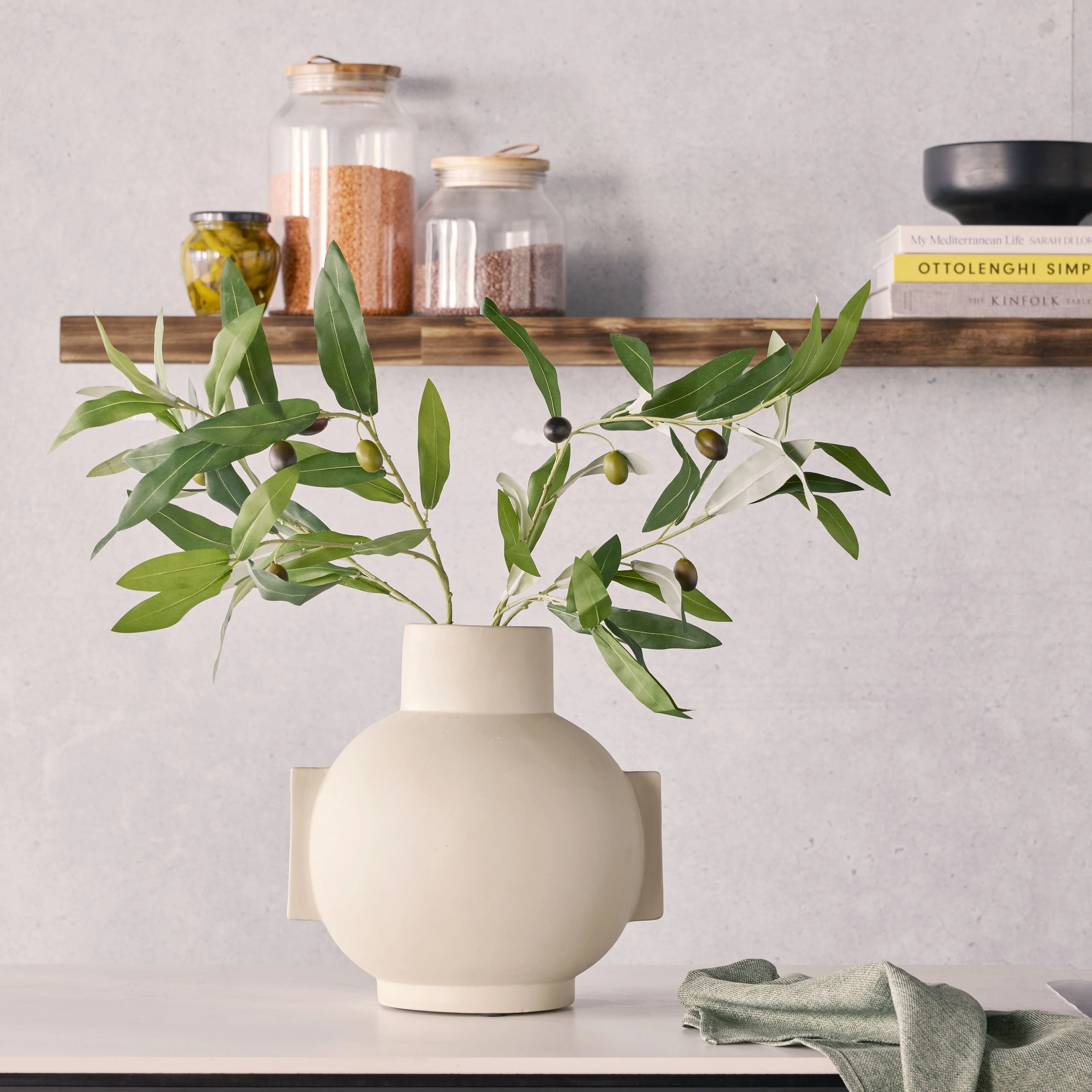 Bloomery Olive Branch Stem 85cm - Image 3